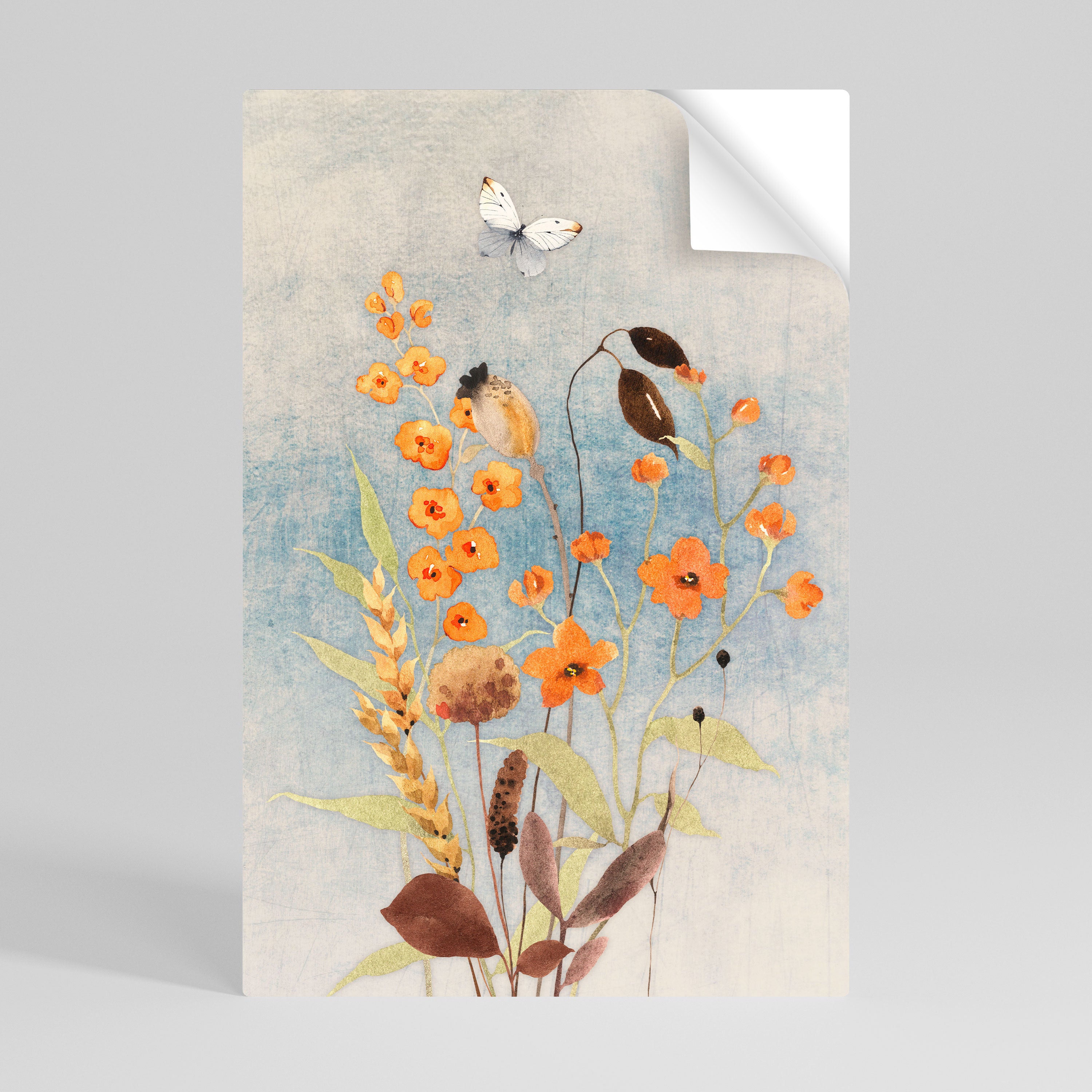 WHISPERS OF WILDFLOWERS Naklejka/Plakat pionowy