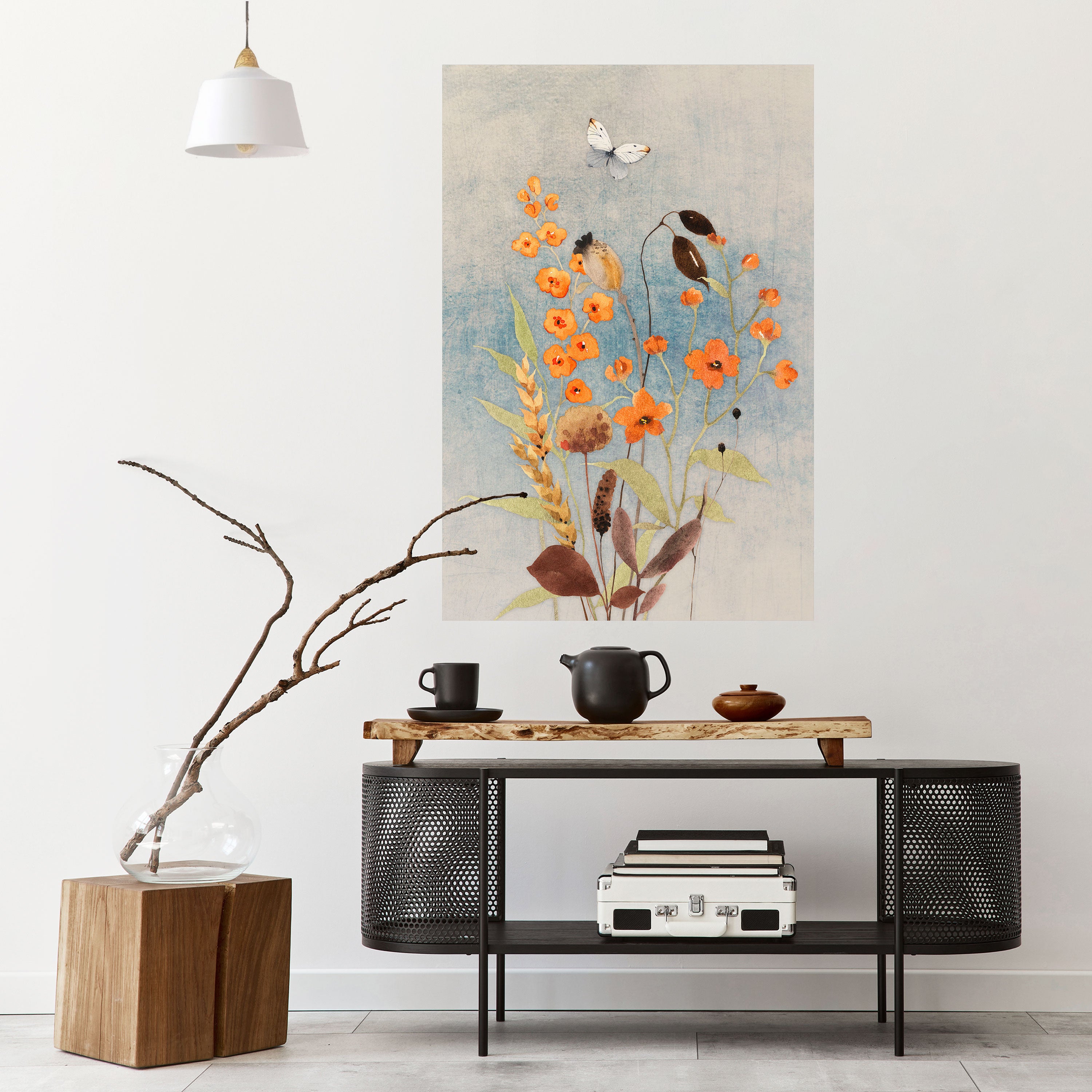 WHISPERS OF WILDFLOWERS Naklejka/Plakat pionowy