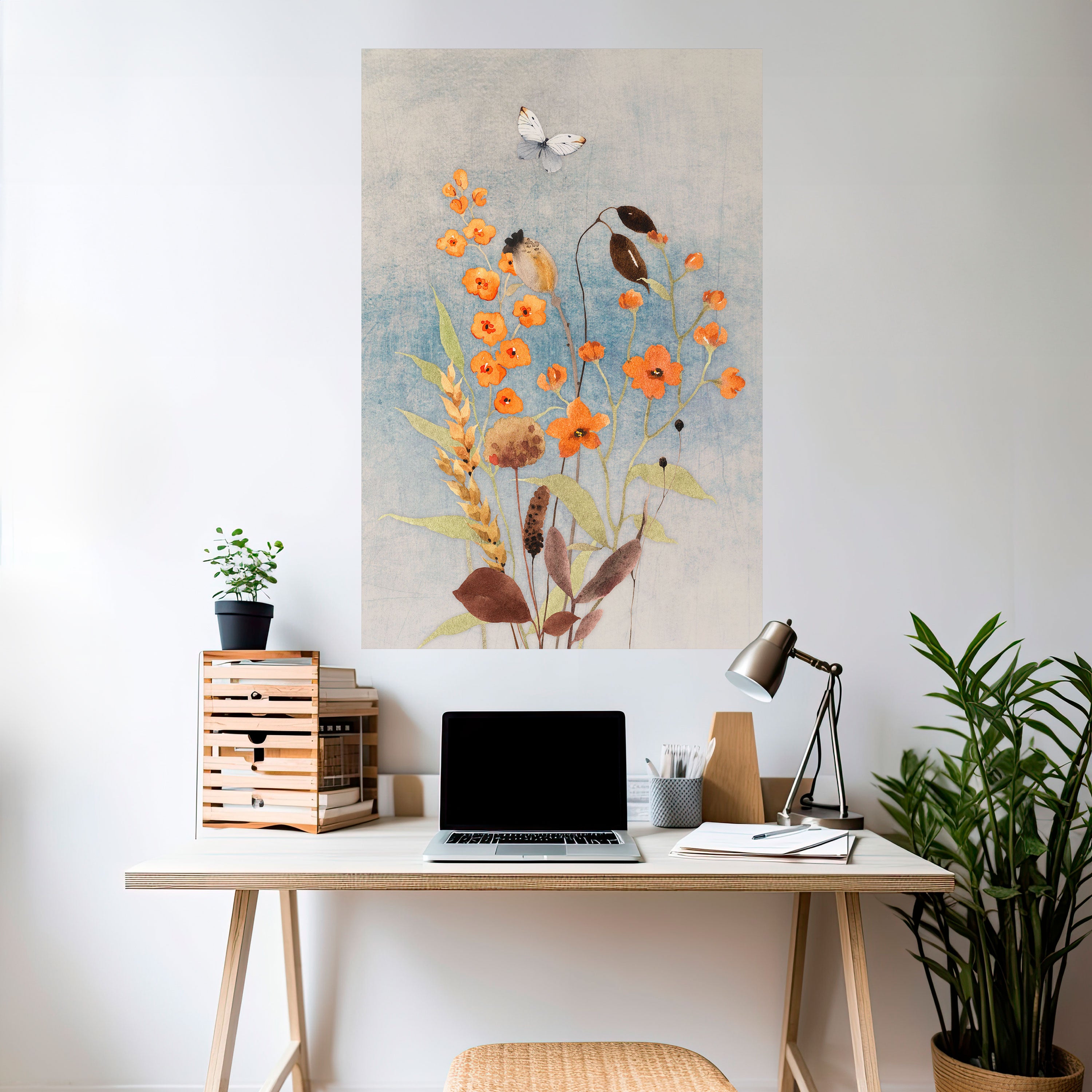 WHISPERS OF WILDFLOWERS Naklejka/Plakat pionowy