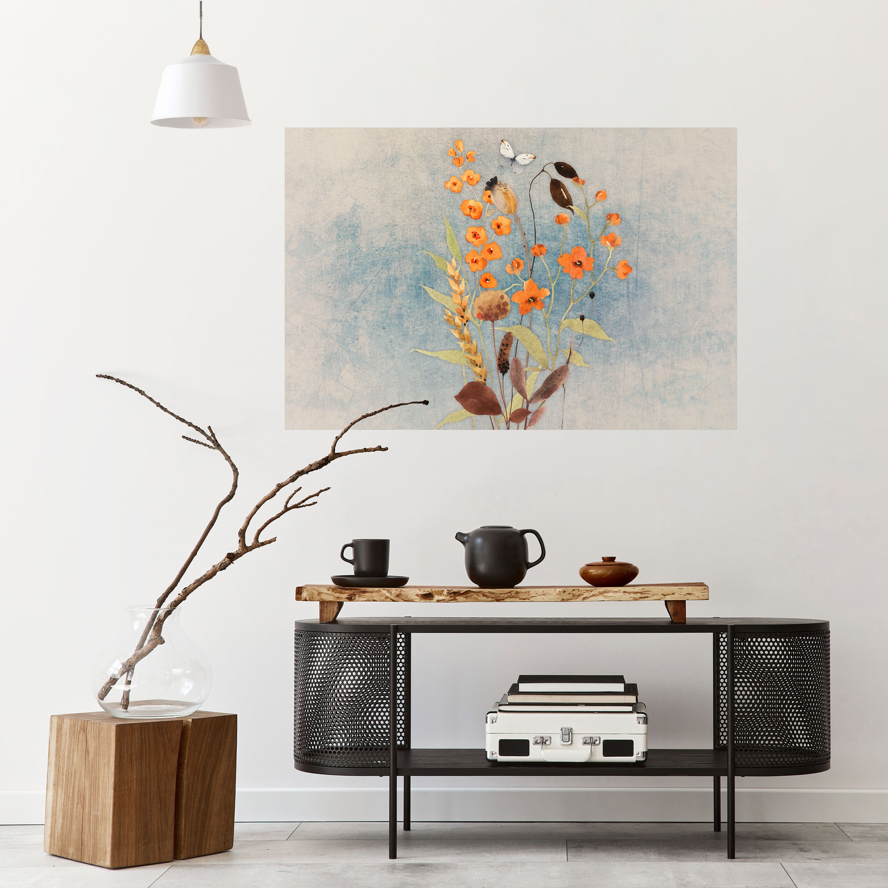 WHISPERS OF WILDFLOWERS Naklejka/Plakat poziomy