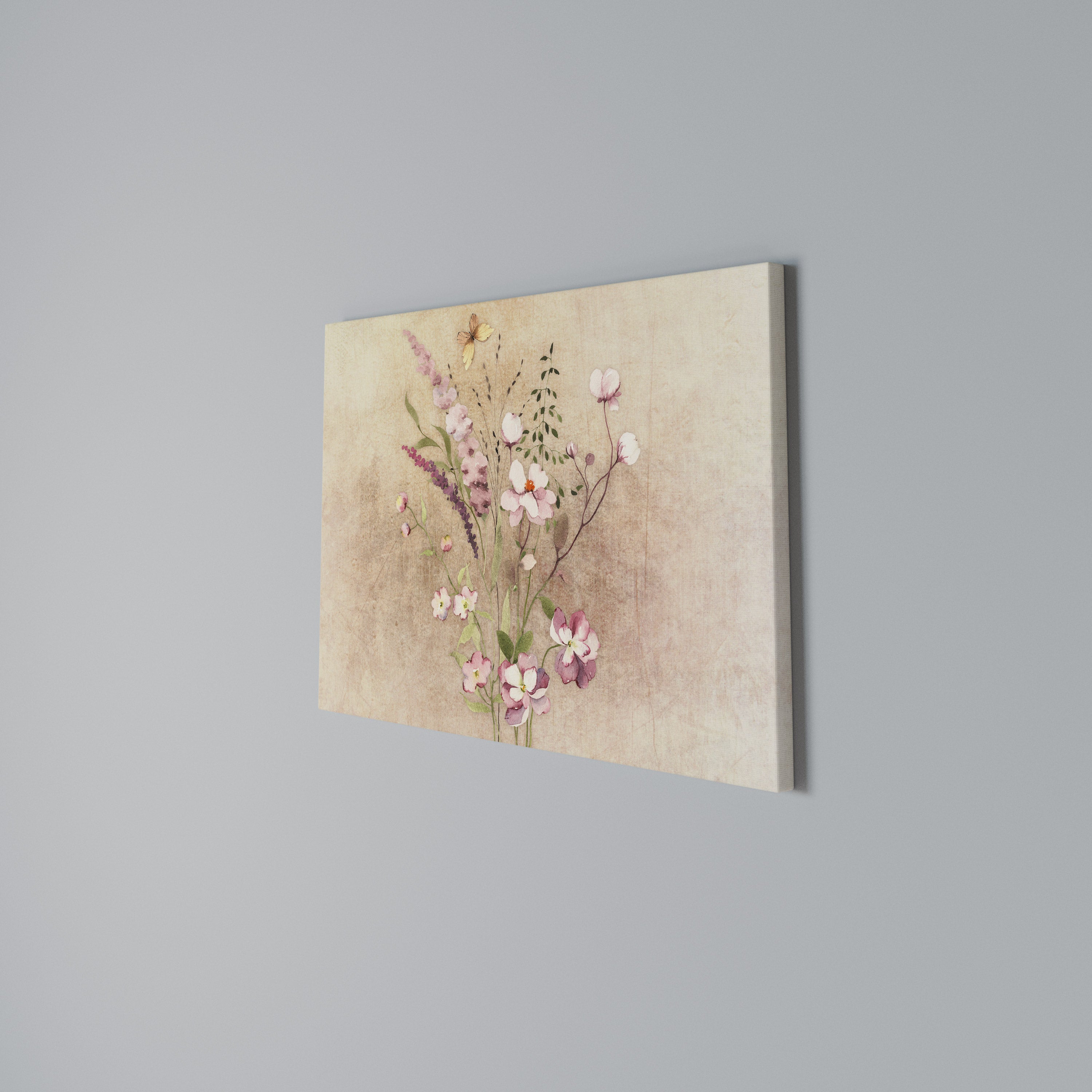 FLOWERED REVERIE Poziomy obraz na płótnie