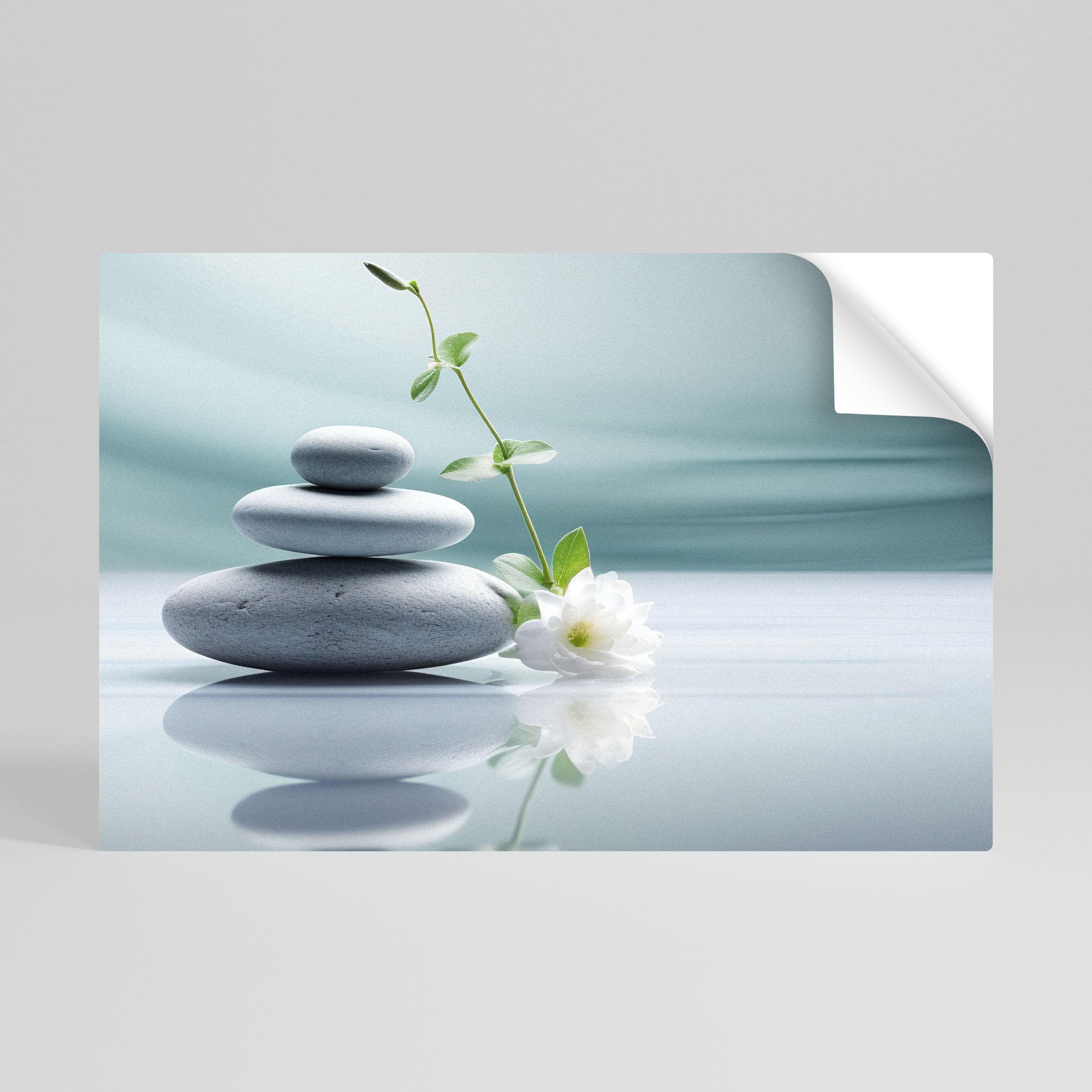 TRANQUIL STONE BALANCE Naklejka/Plakat poziomy