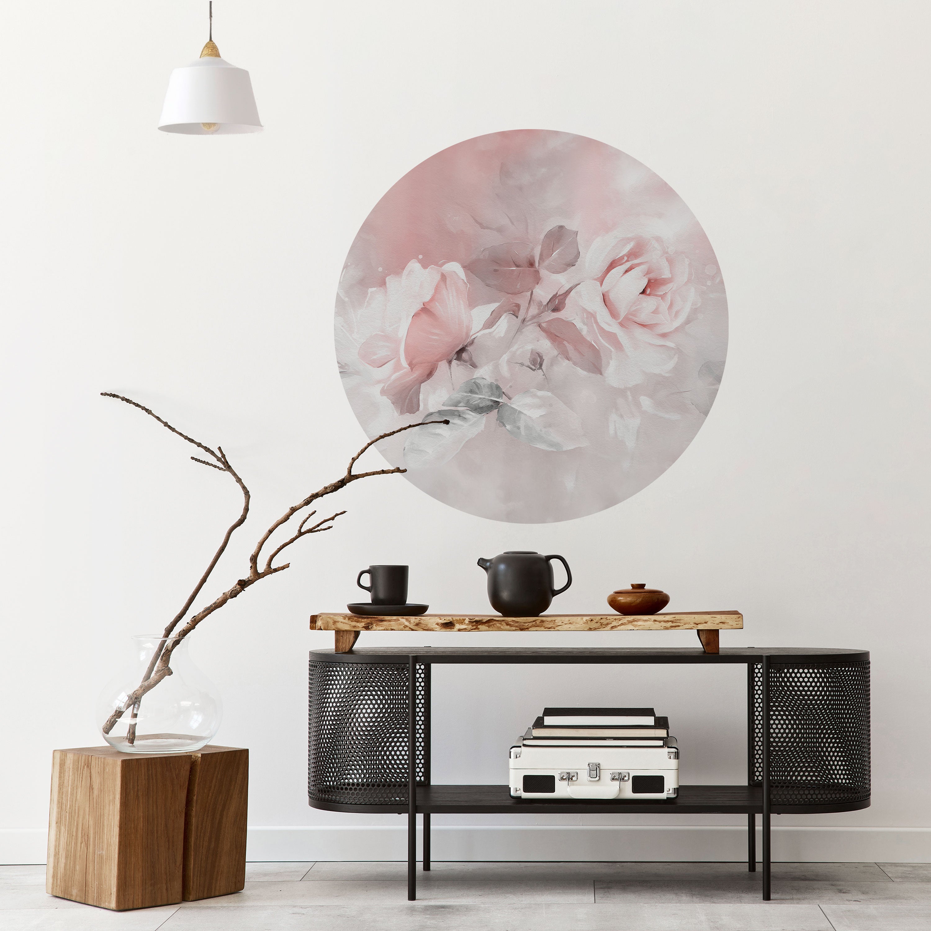 GRACEFUL DAYS Naklejka okrągła