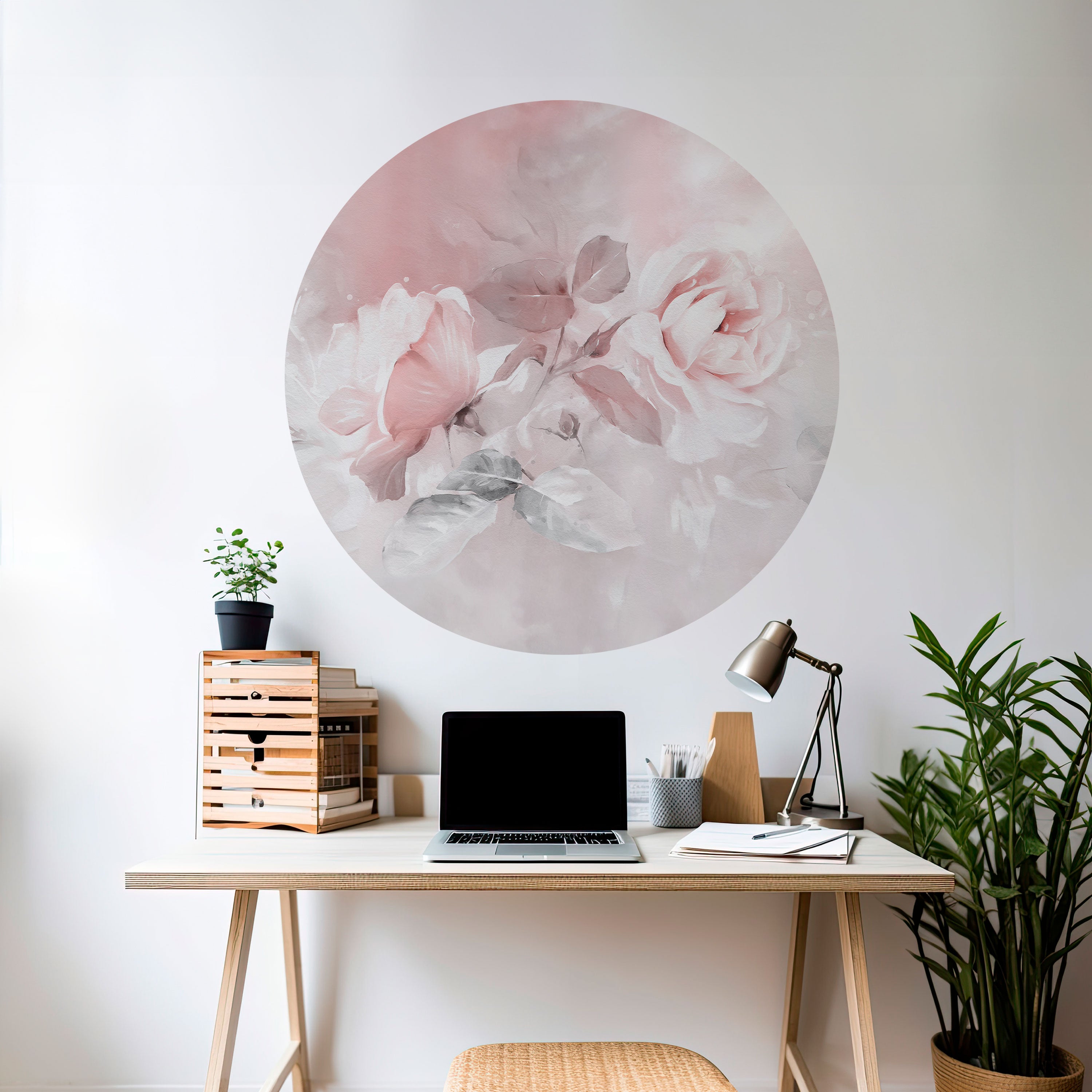 GRACEFUL DAYS Naklejka okrągła