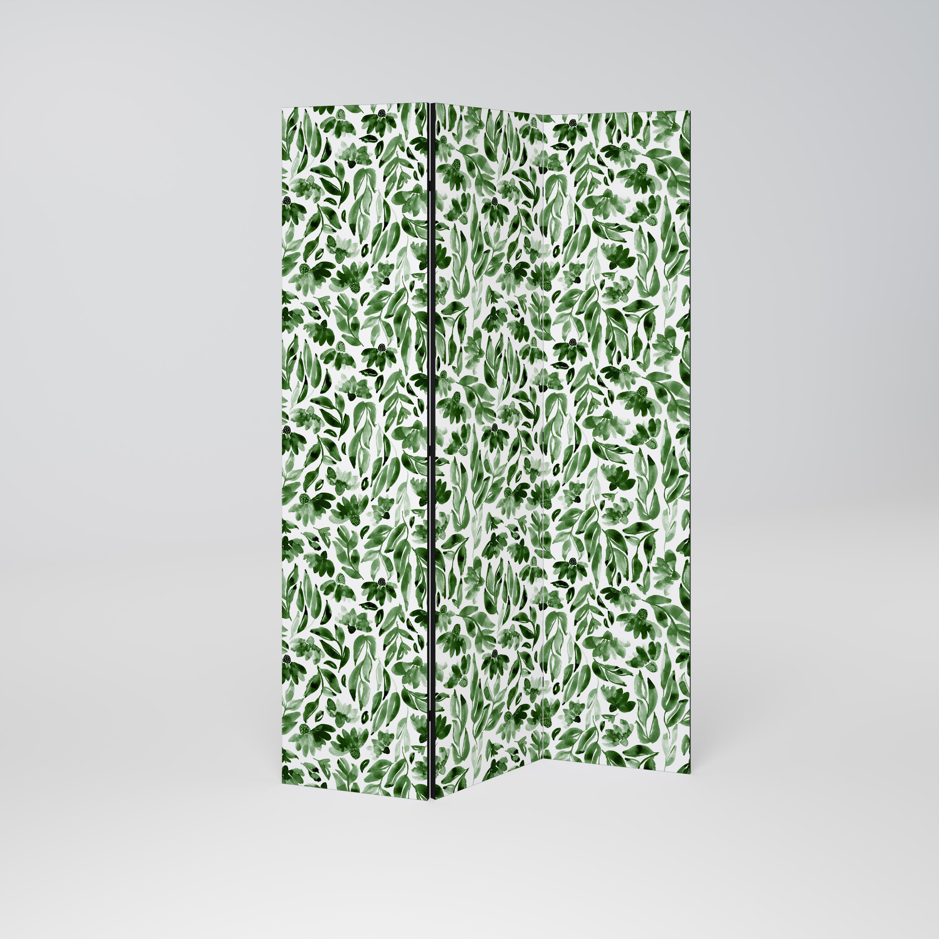 LEAFY LAYERS Dekoracyjny parawan 3-skrzydłowy