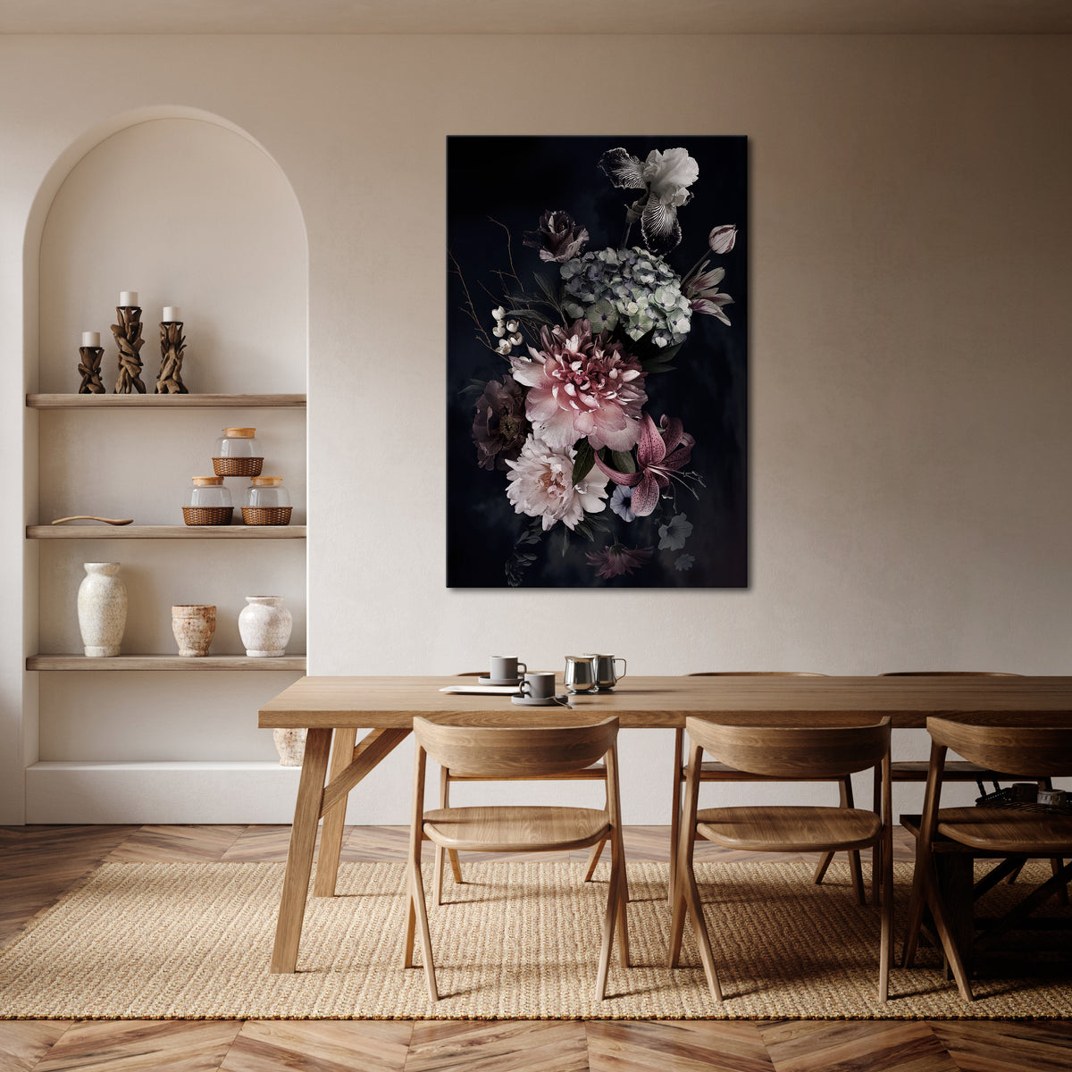 PURE BLOSSOM Pionowy obraz na płótnie
