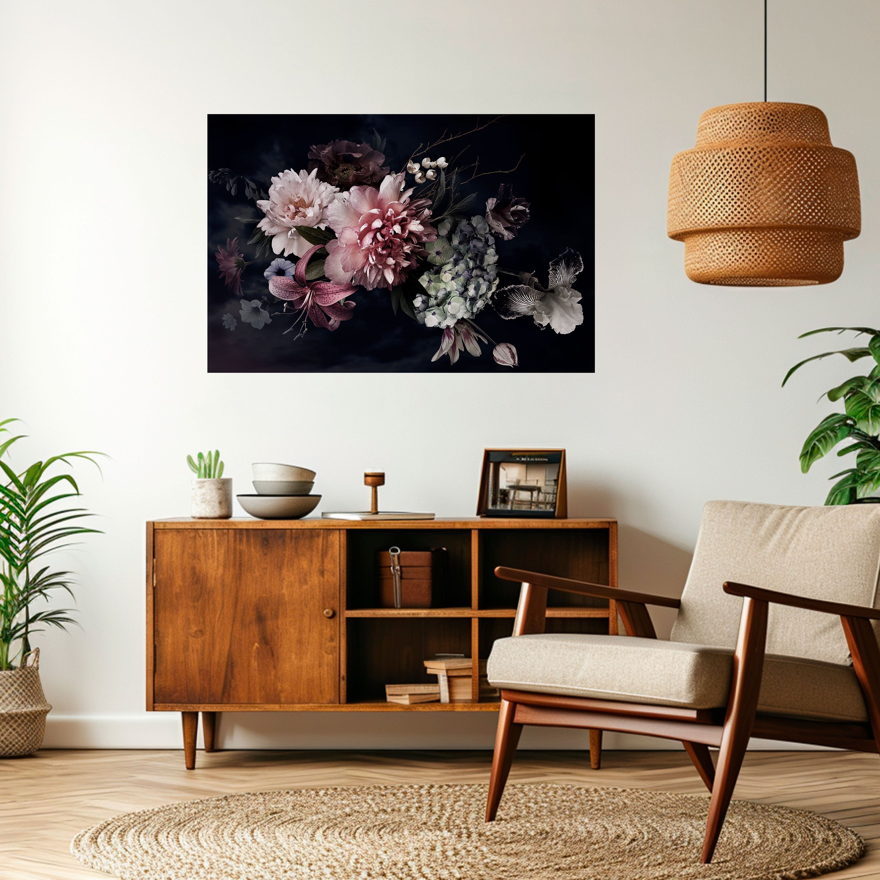 PURE BLOSSOM Naklejka/Plakat poziomy