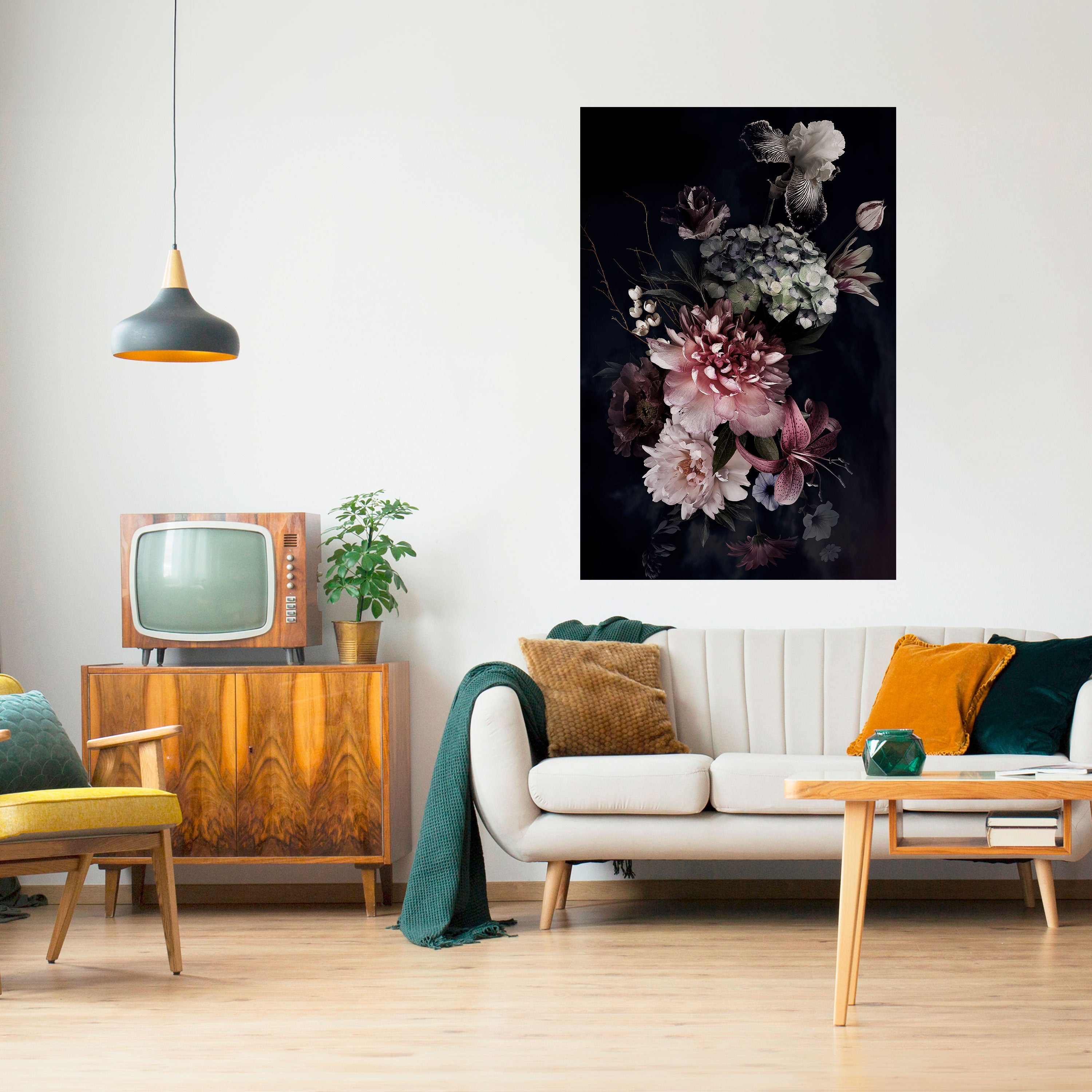 PURE BLOSSOM Naklejka/Plakat pionowy