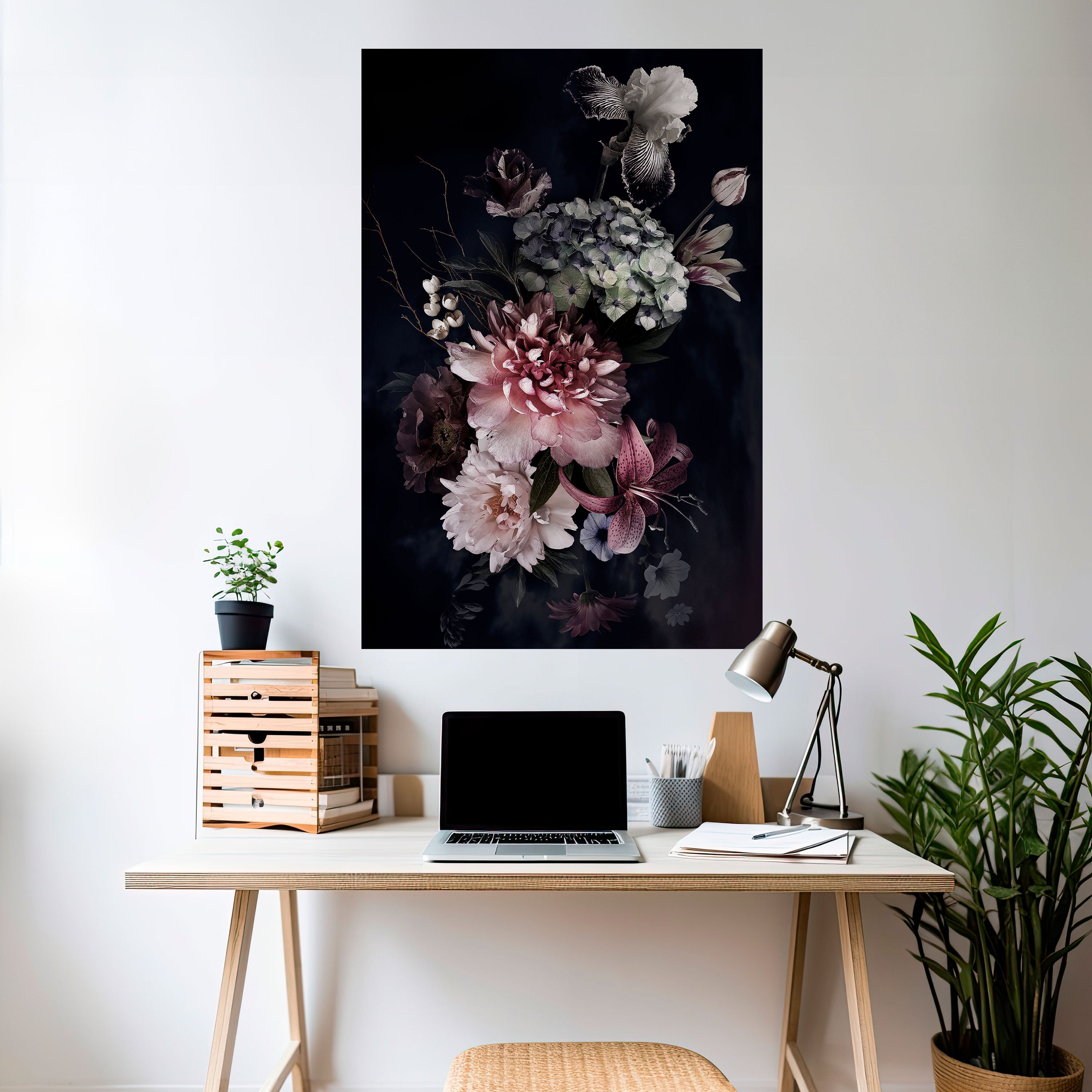 PURE BLOSSOM Naklejka/Plakat pionowy