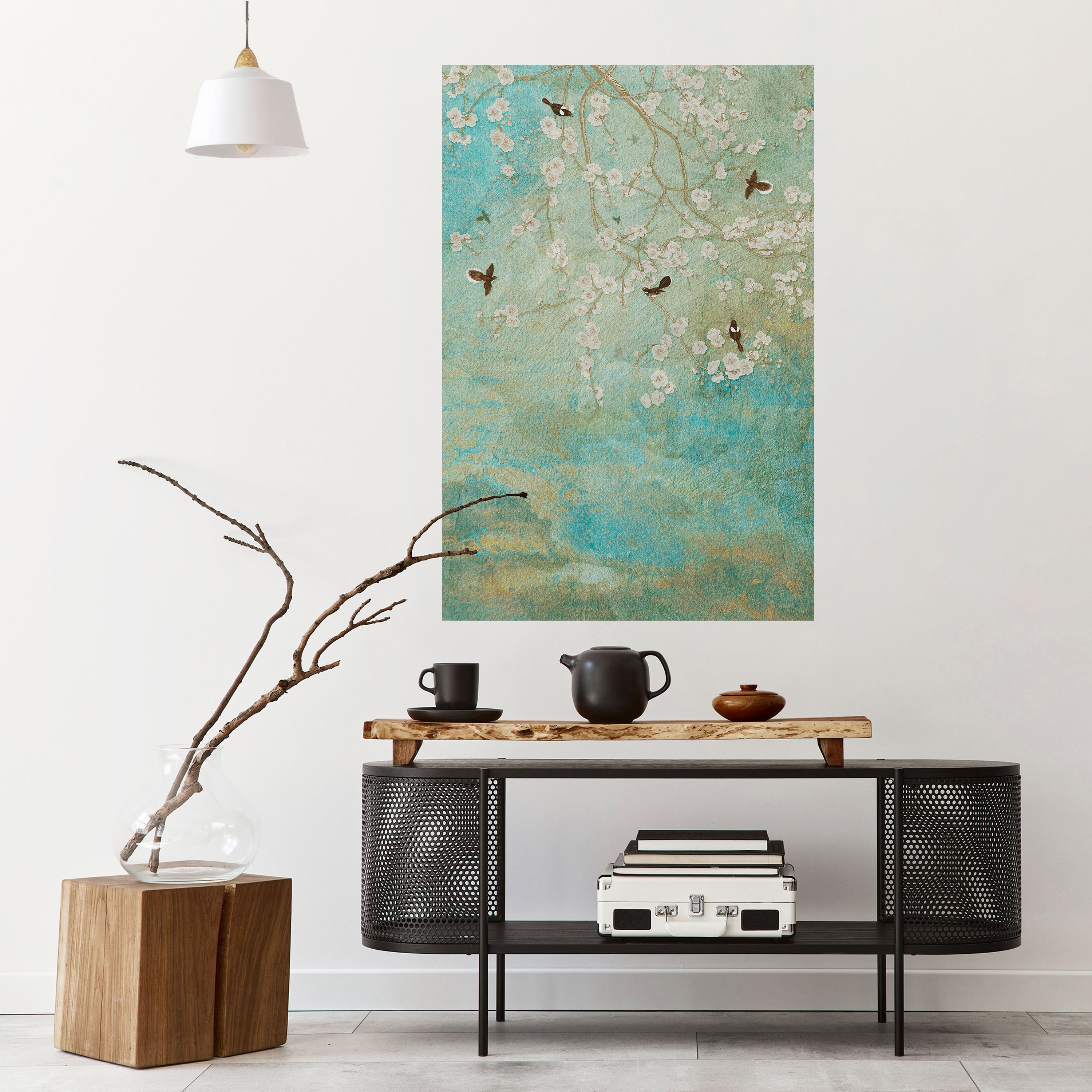 BLOOMING CHARM Naklejka/Plakat pionowy