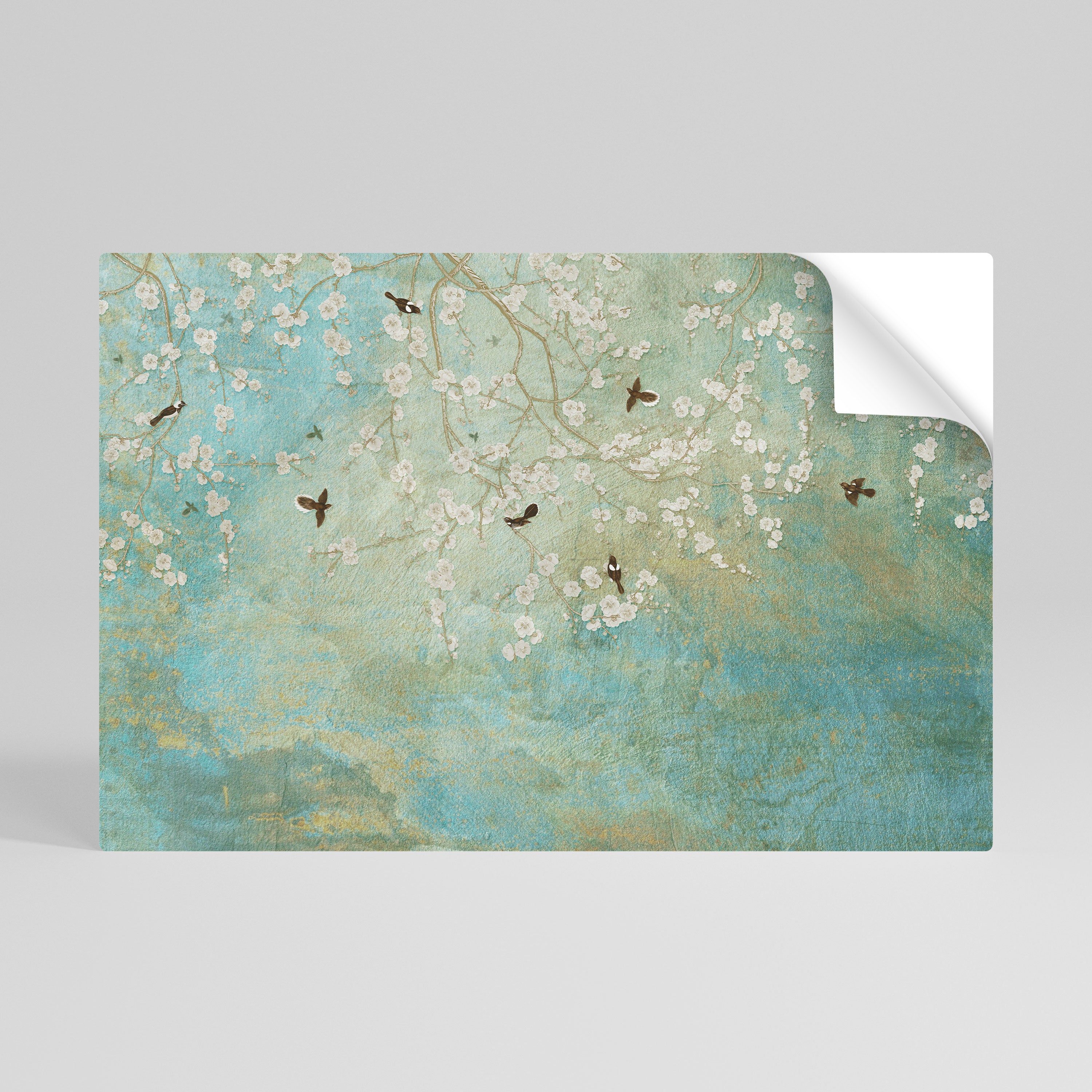 BLOOMING CHARM Naklejka/Plakat poziomy