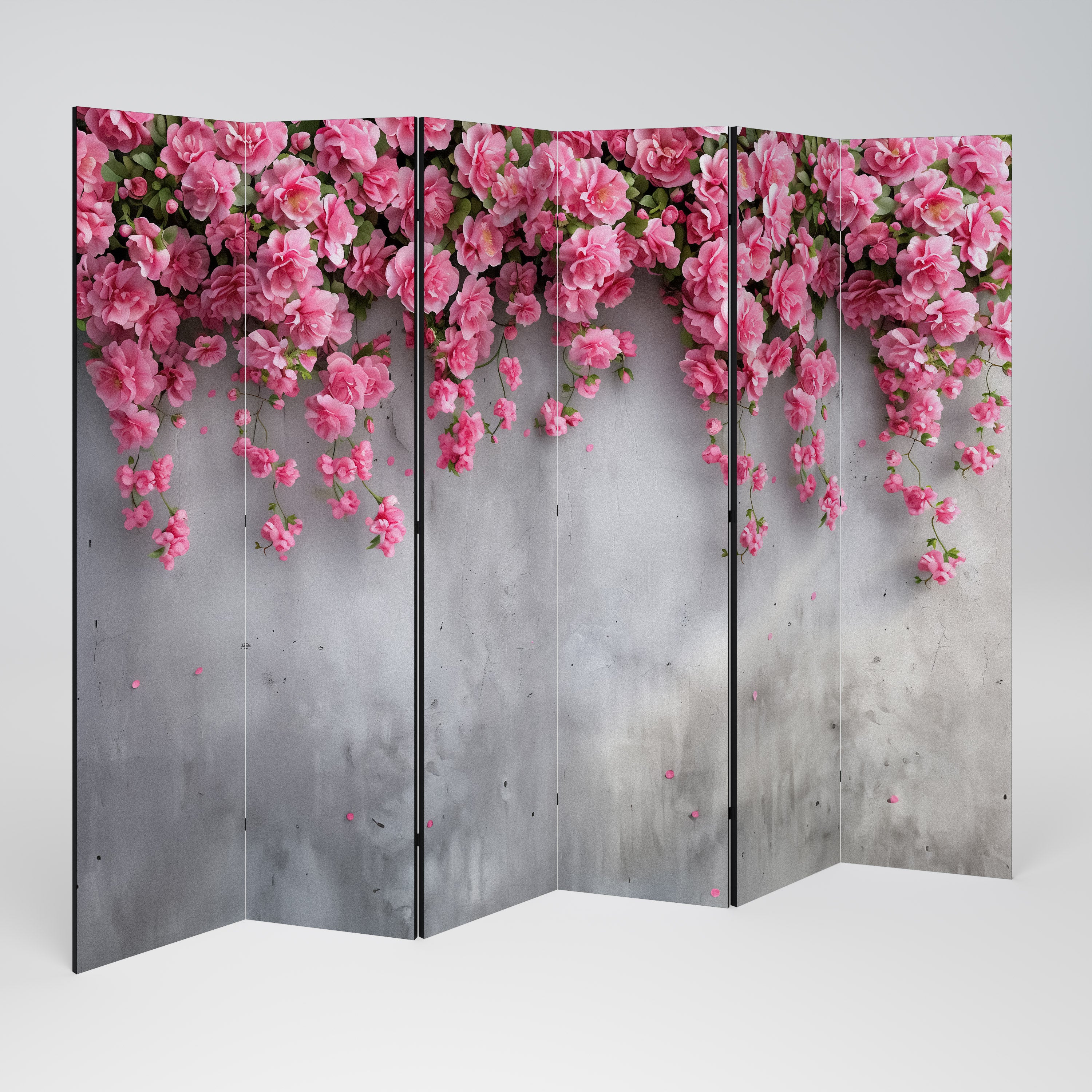 SERENE FLOWER FOLD Dekoracyjny parawan 6-skrzydłowy