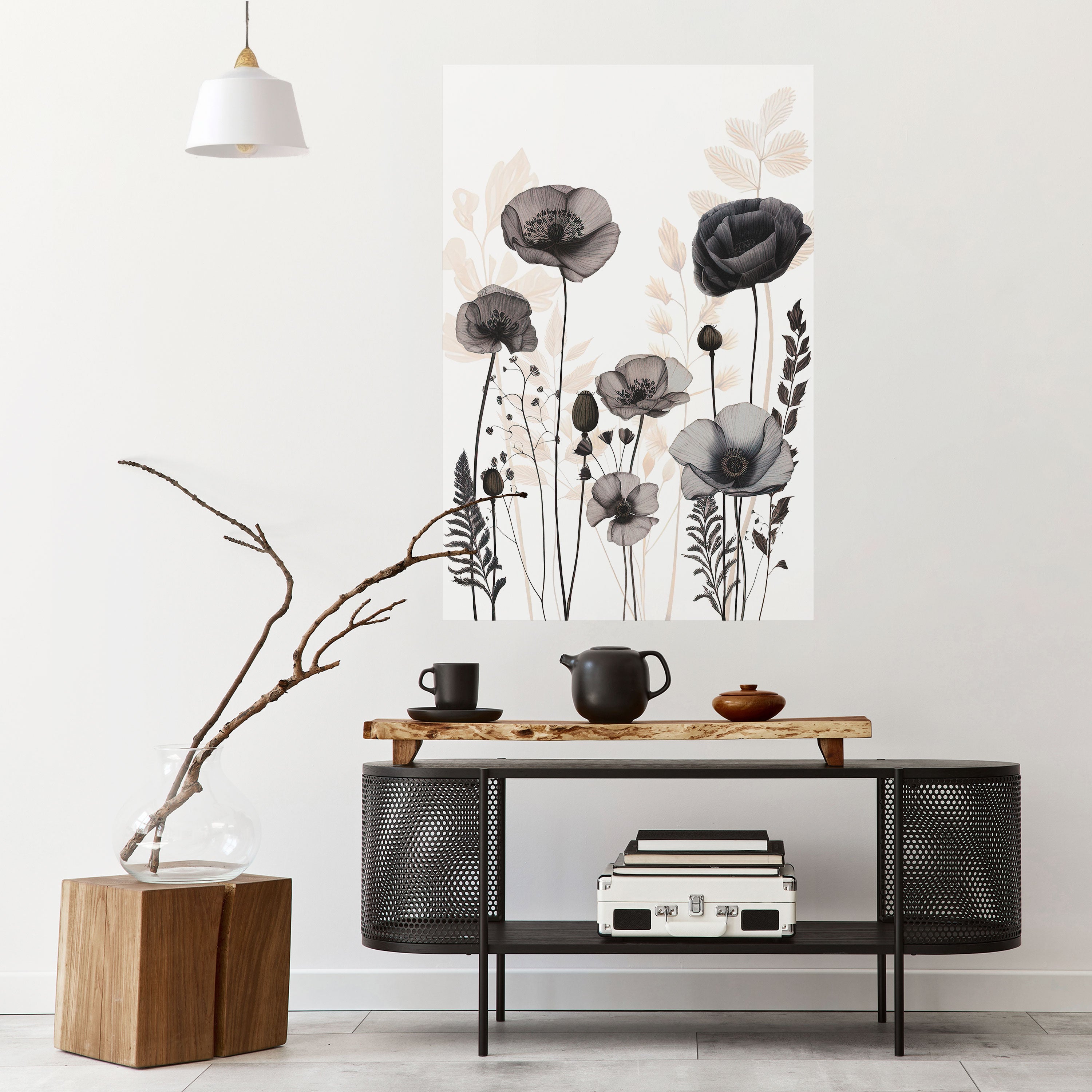 POPPY ALLURE Naklejka/Plakat pionowy