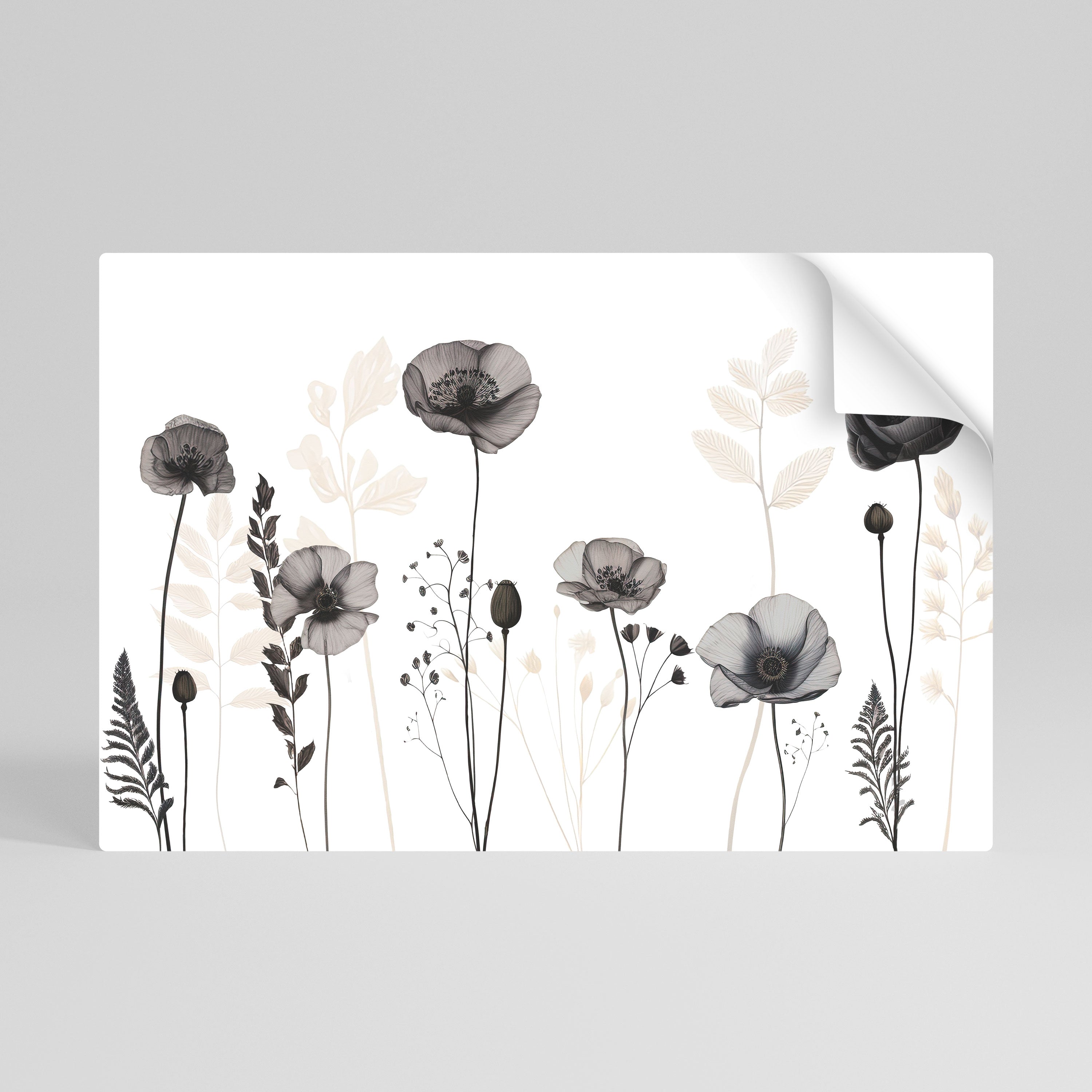 POPPY ALLURE Naklejka/Plakat poziomy