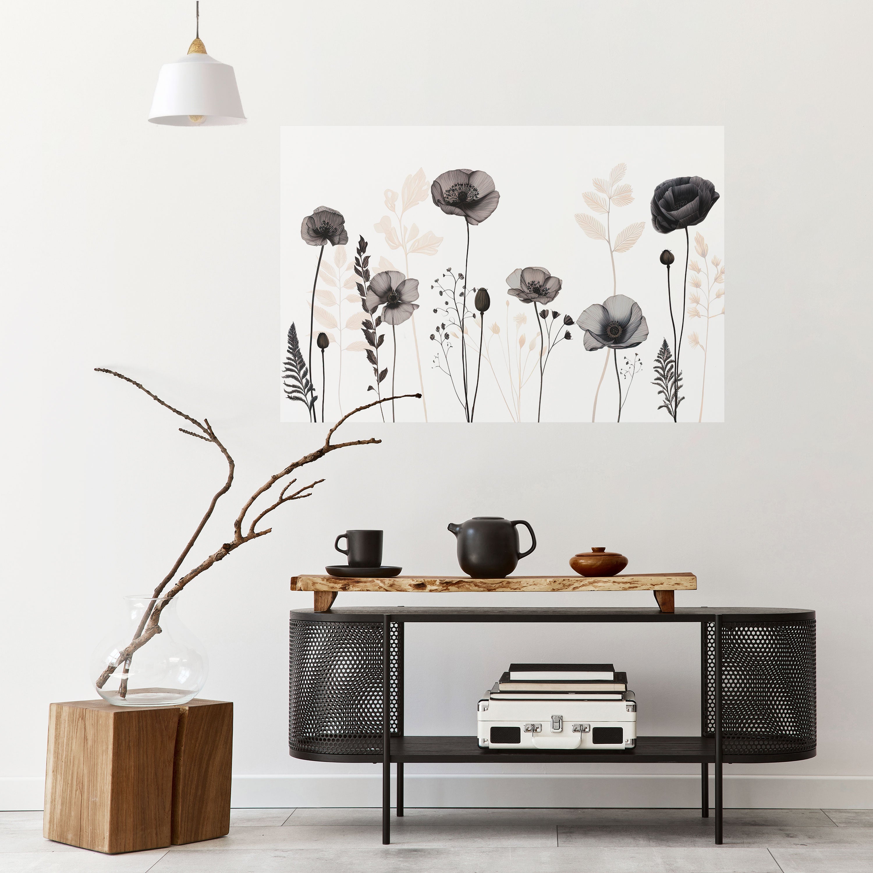 POPPY ALLURE Naklejka/Plakat poziomy