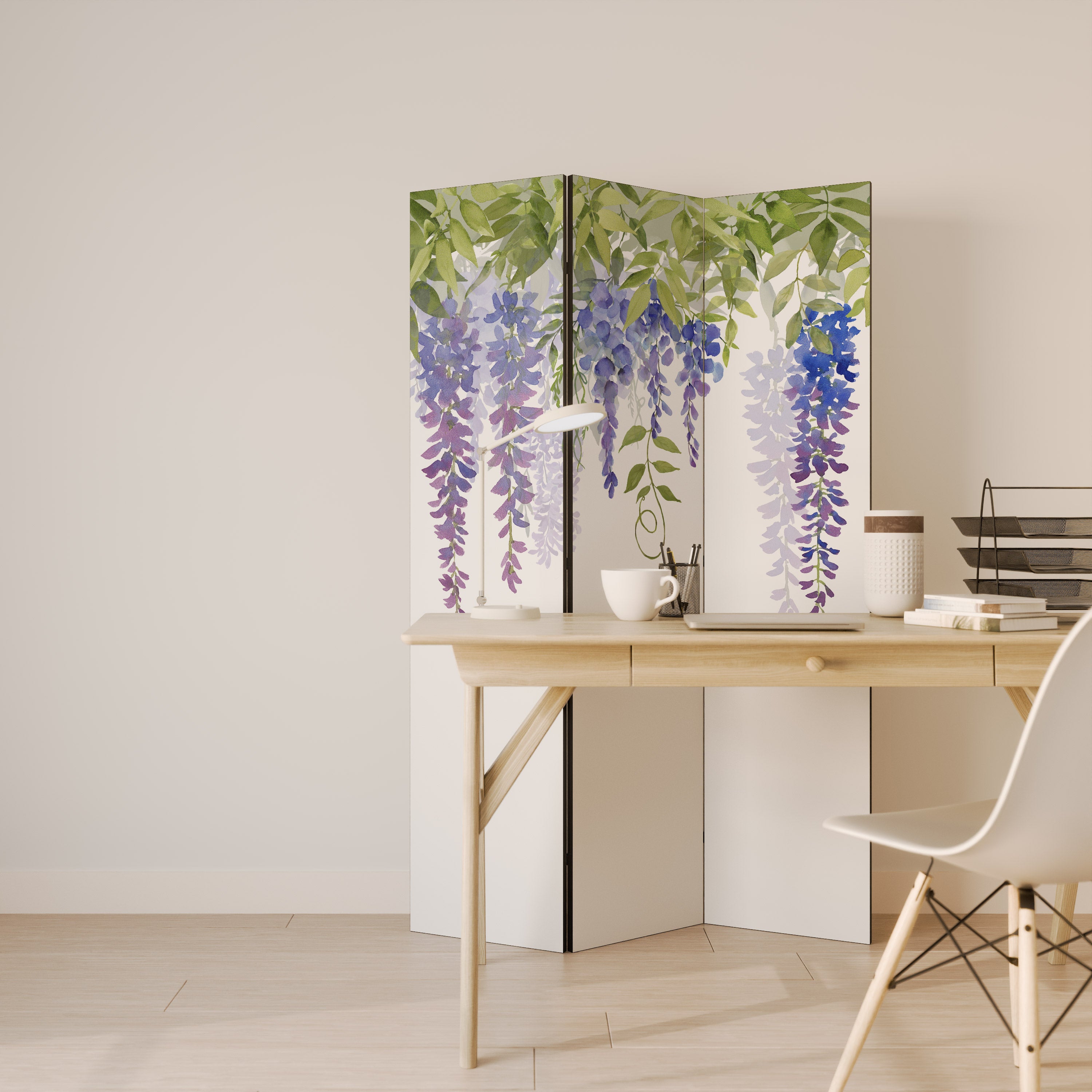 BOTANICAL BREEZE Dekoracyjny parawan 3-skrzydłowy