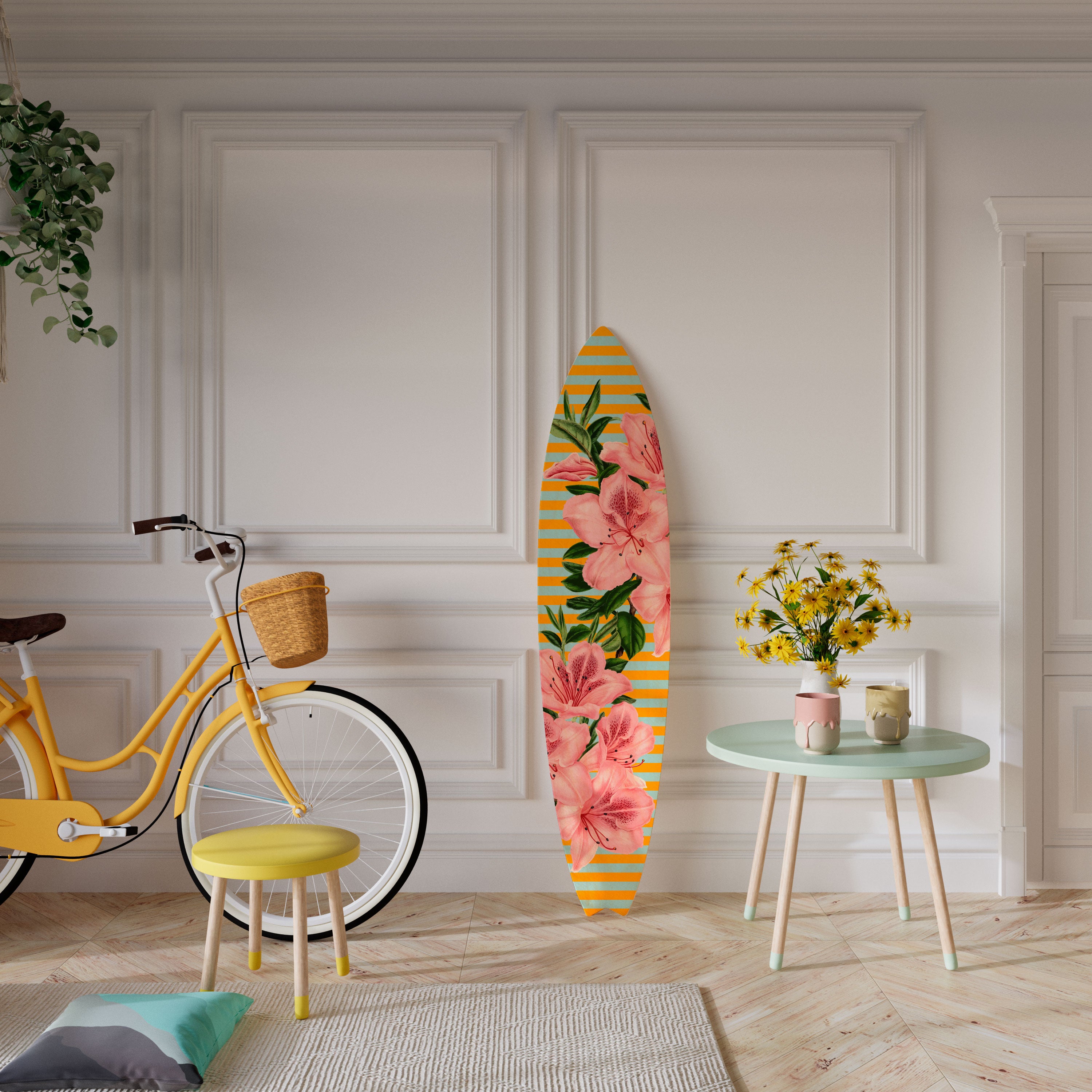 FRAGILE BEAUTY Dekoracyjna deska surfingowa