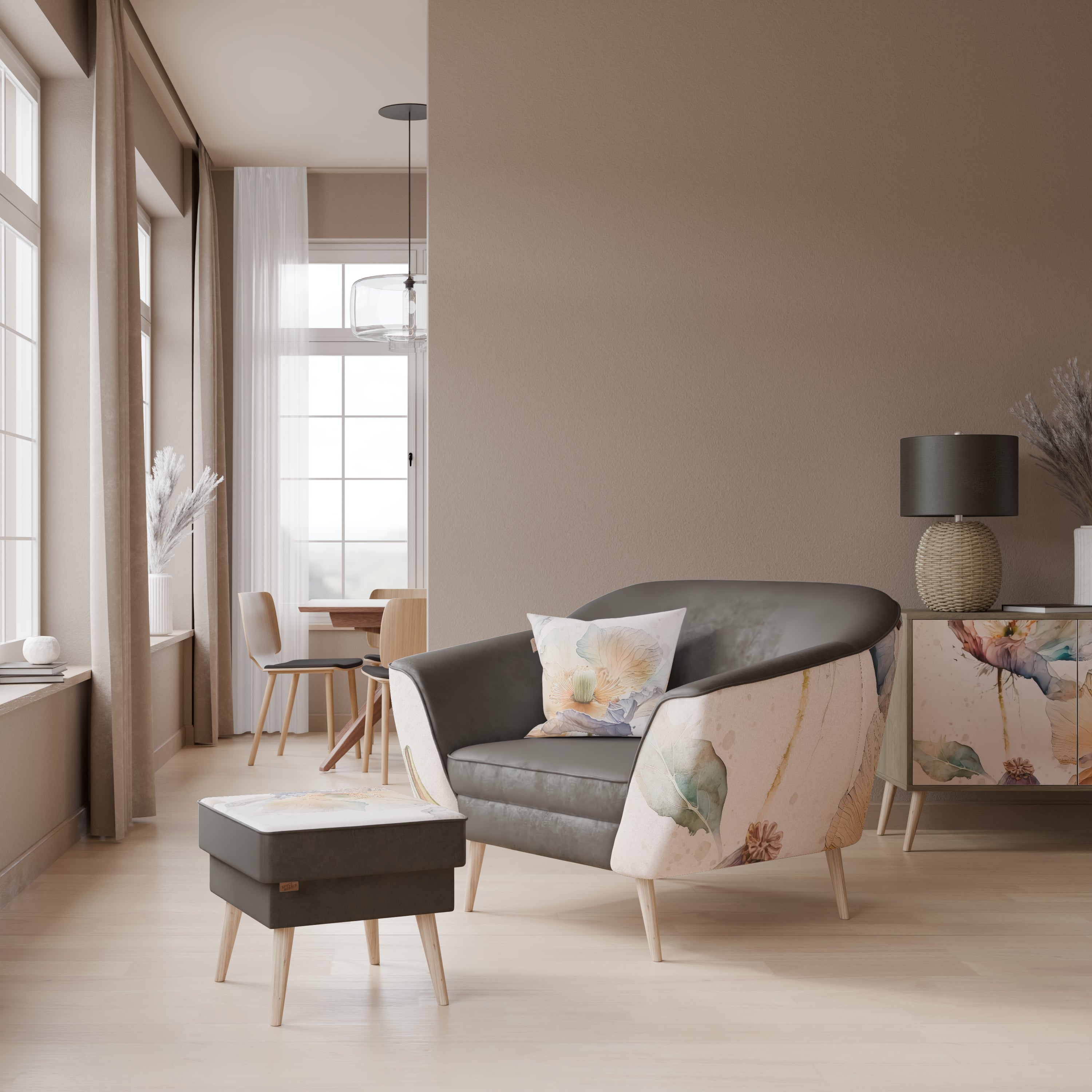 SOFTEN POPPY Fotel AURORA