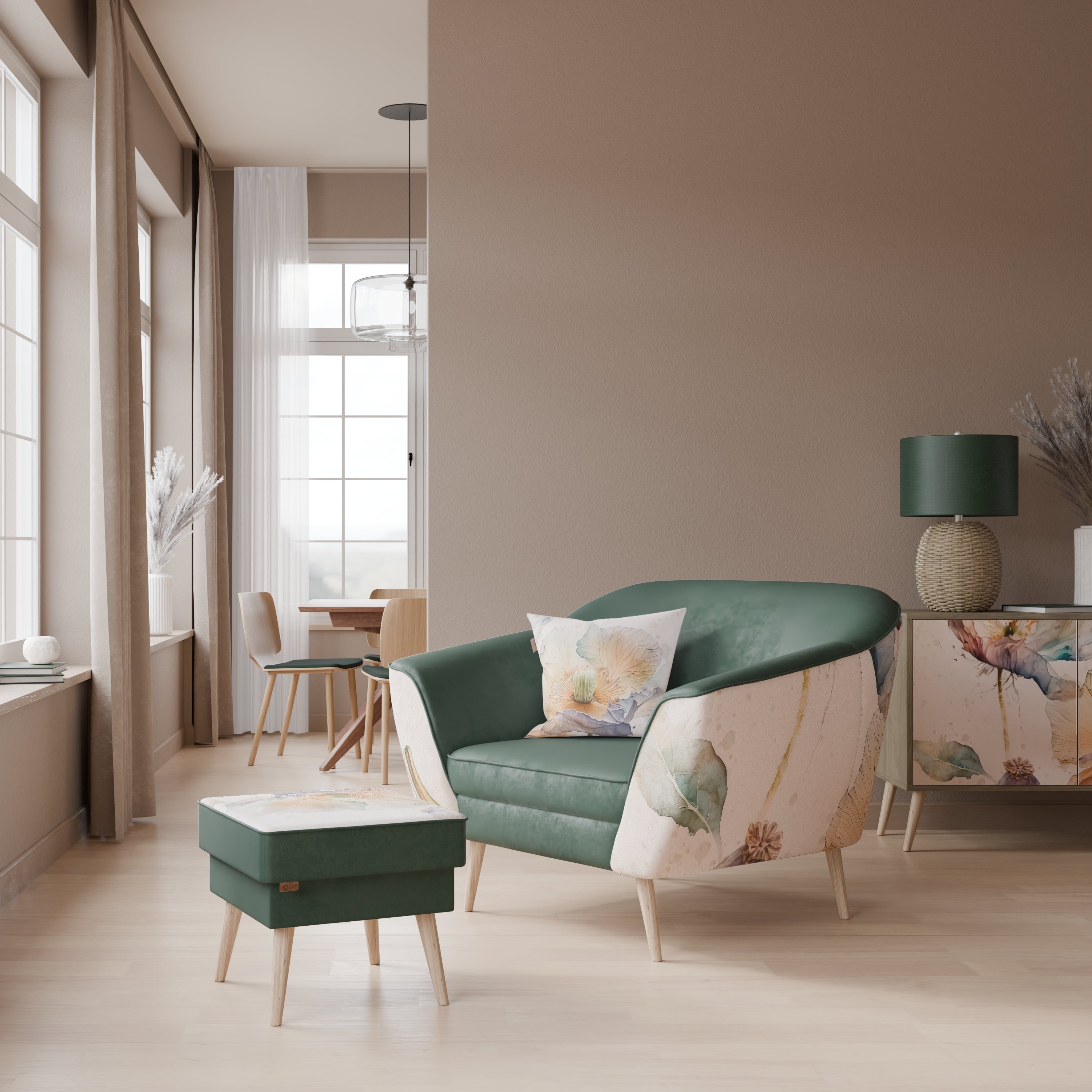 SOFTEN POPPY Fotel AURORA