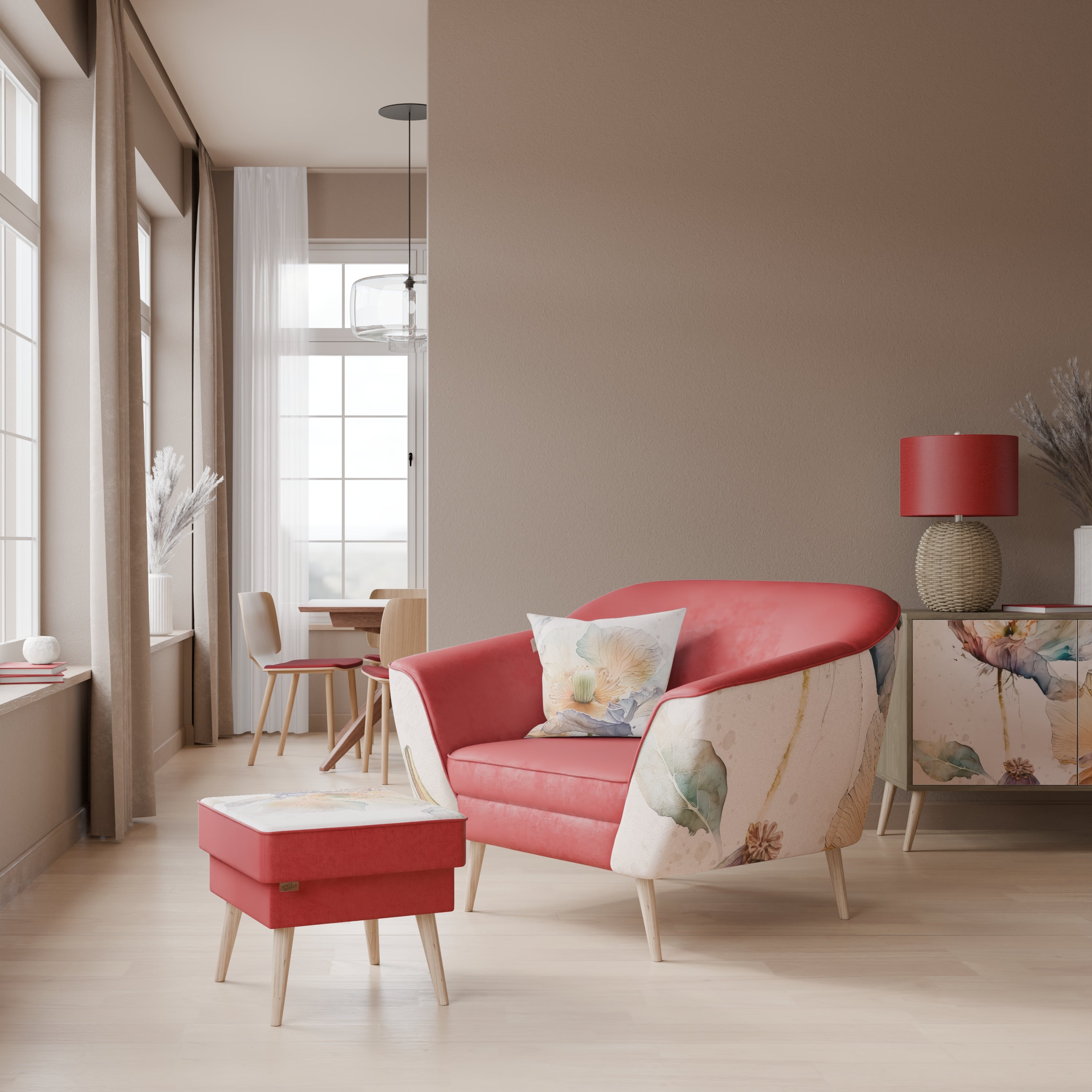 SOFTEN POPPY Fotel AURORA