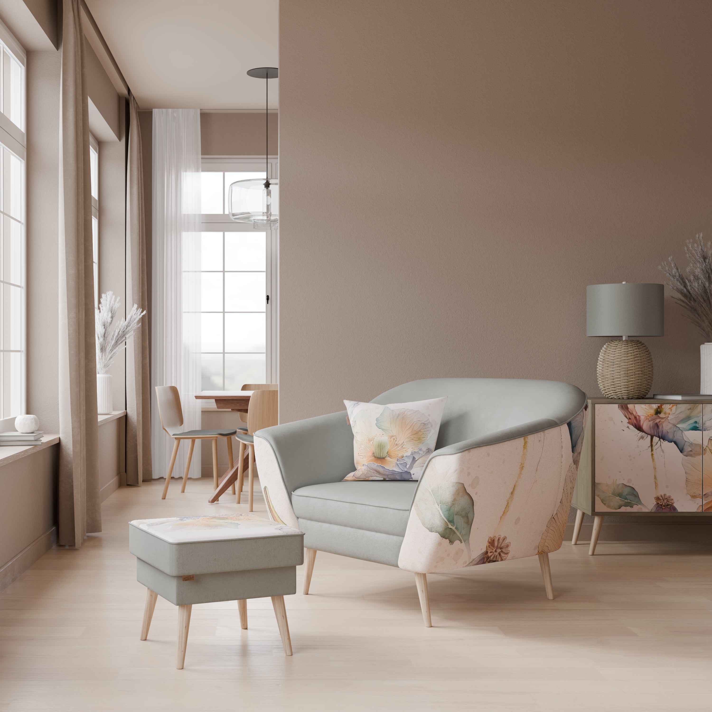 SOFTEN POPPY Fotel AURORA
