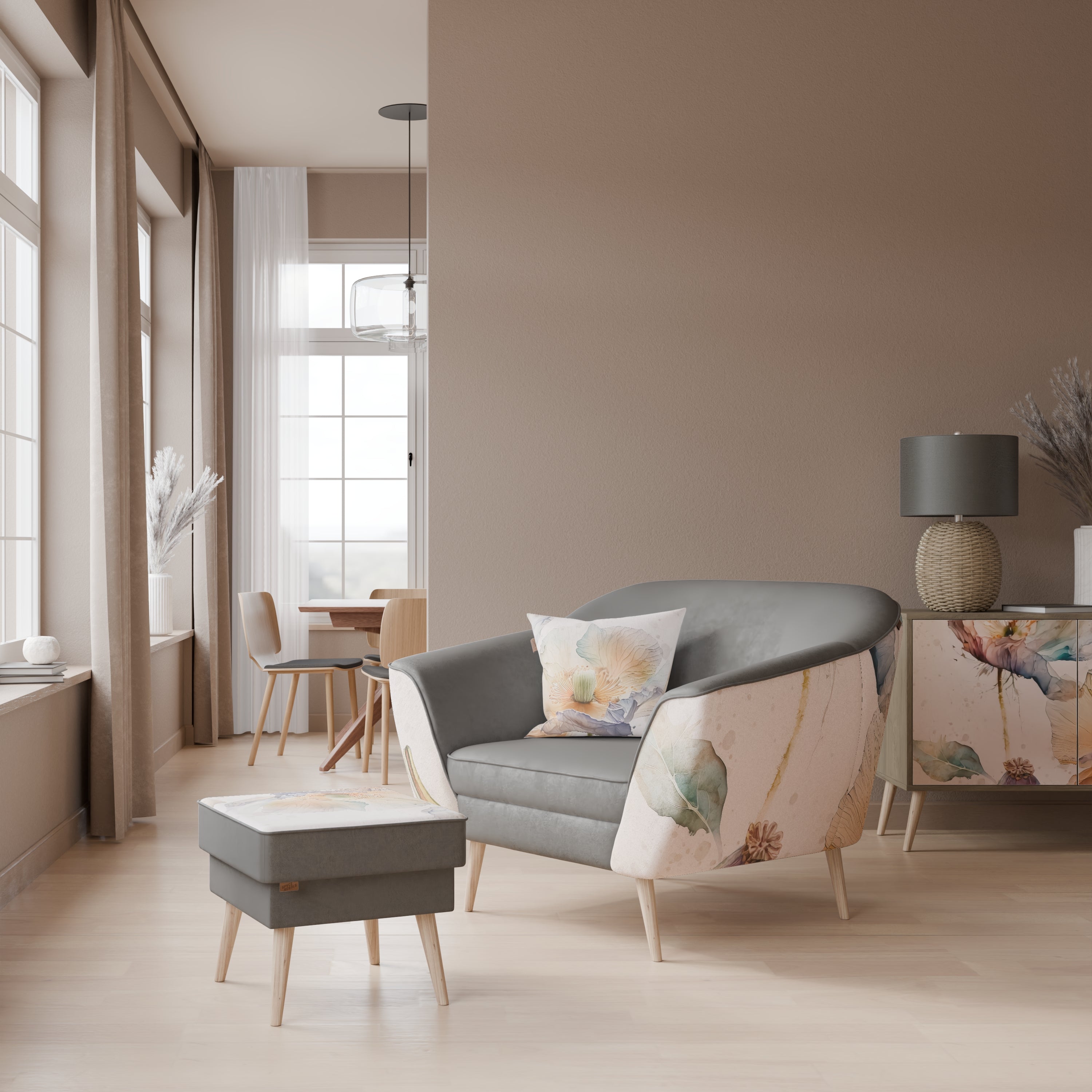 SOFTEN POPPY Fotel AURORA