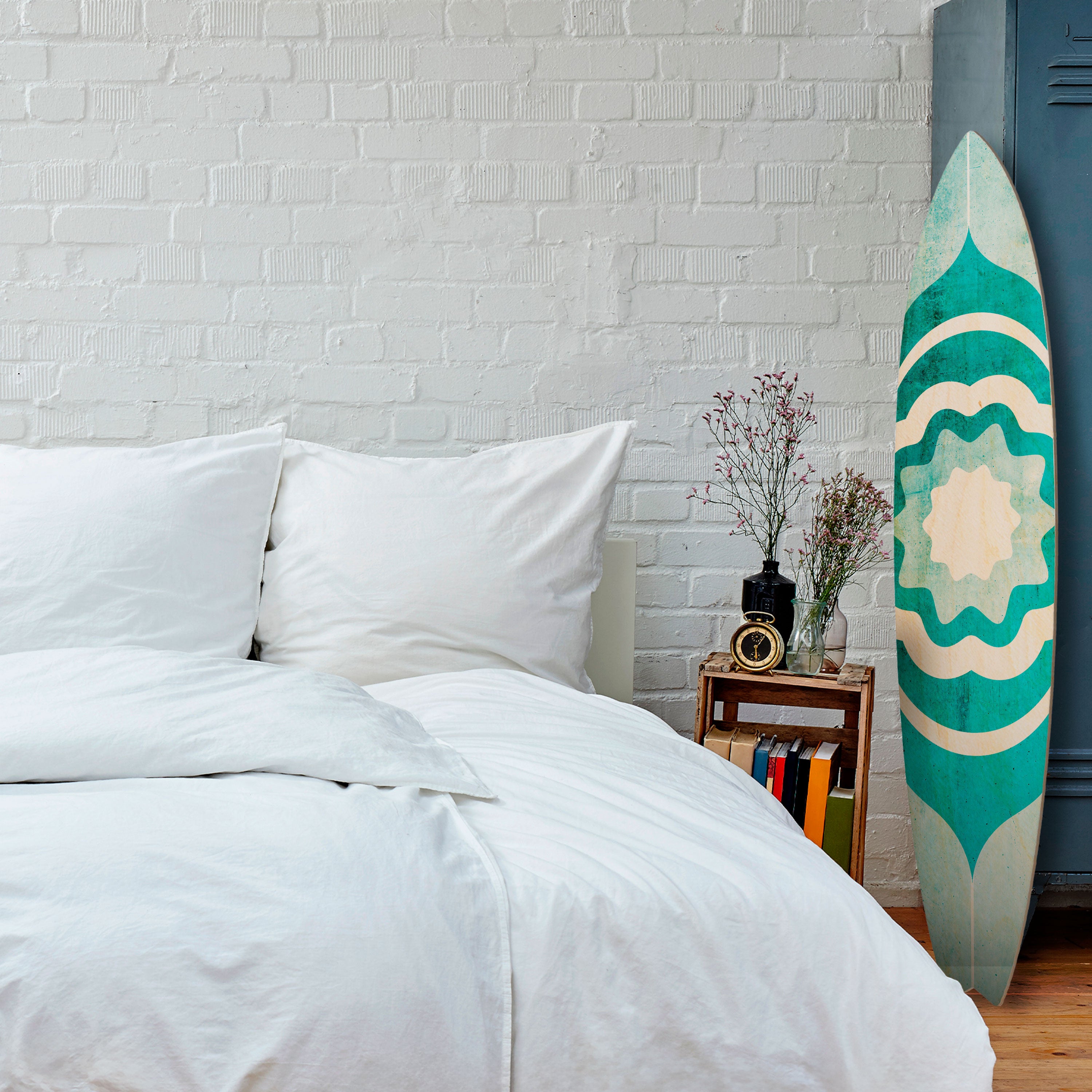 BARBADOS BLUE Dekoracyjna deska surfingowa