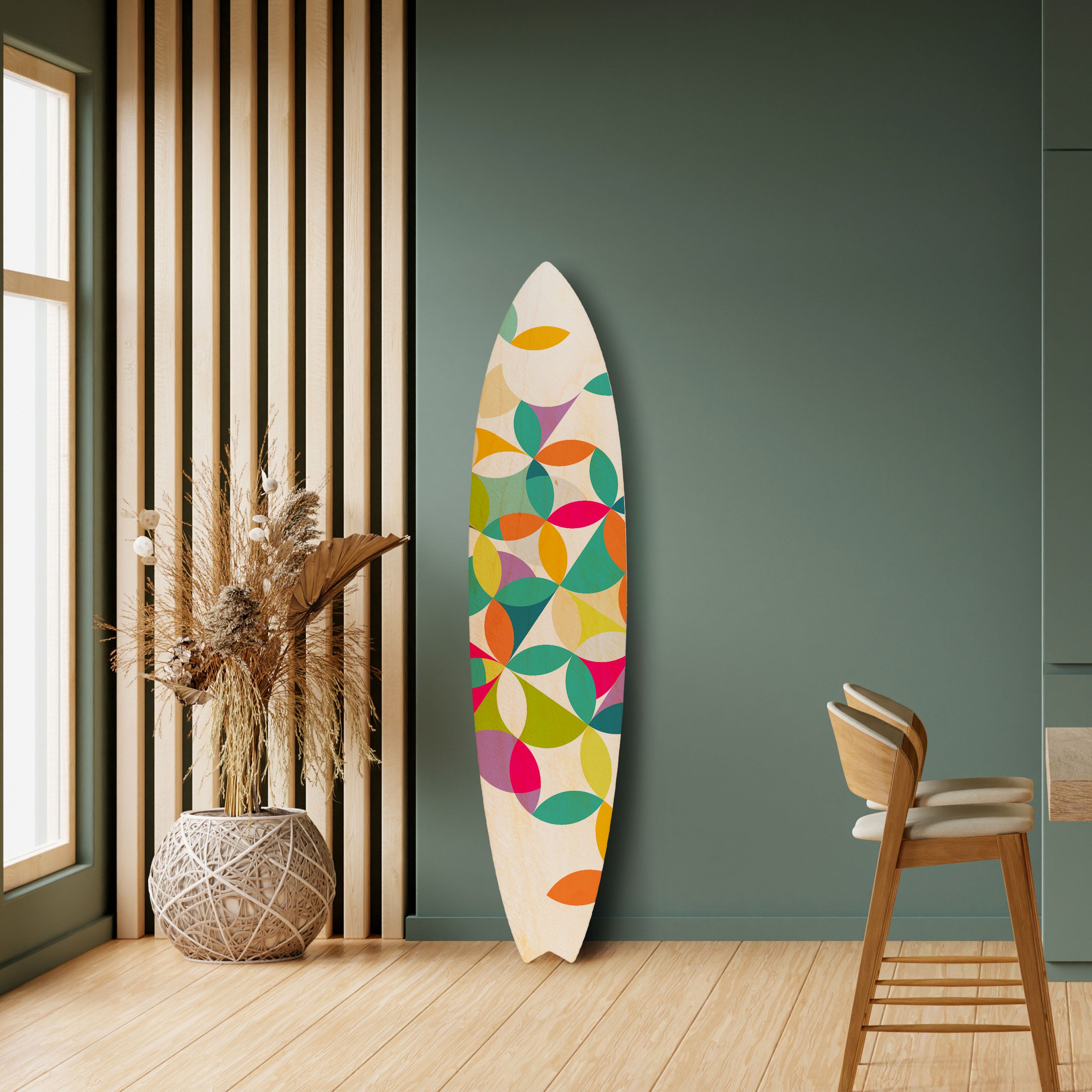 PIXEL BLOSSOM Dekoracyjna deska surfingowa