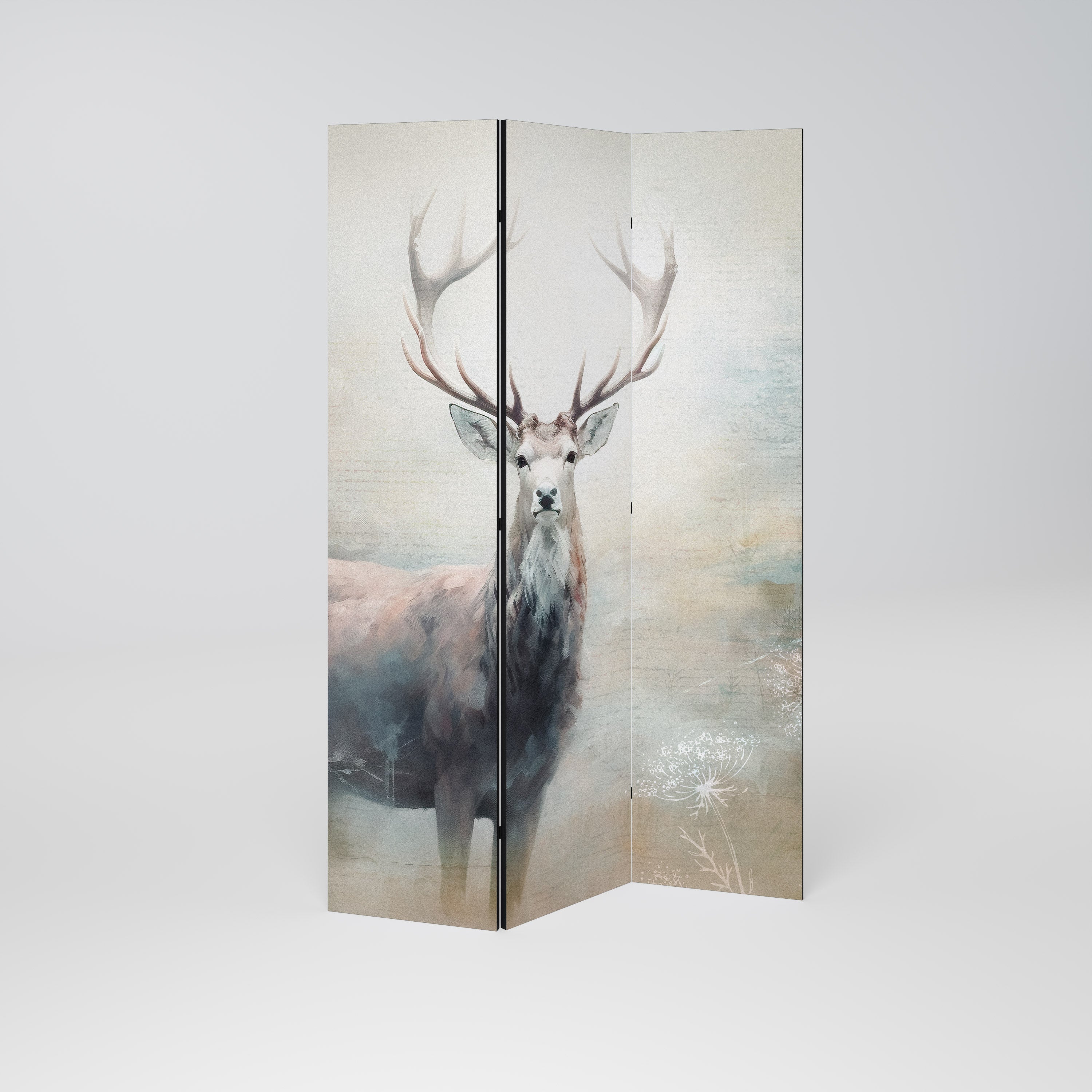 FOREST KING Dekoracyjny parawan 3-skrzydłowy