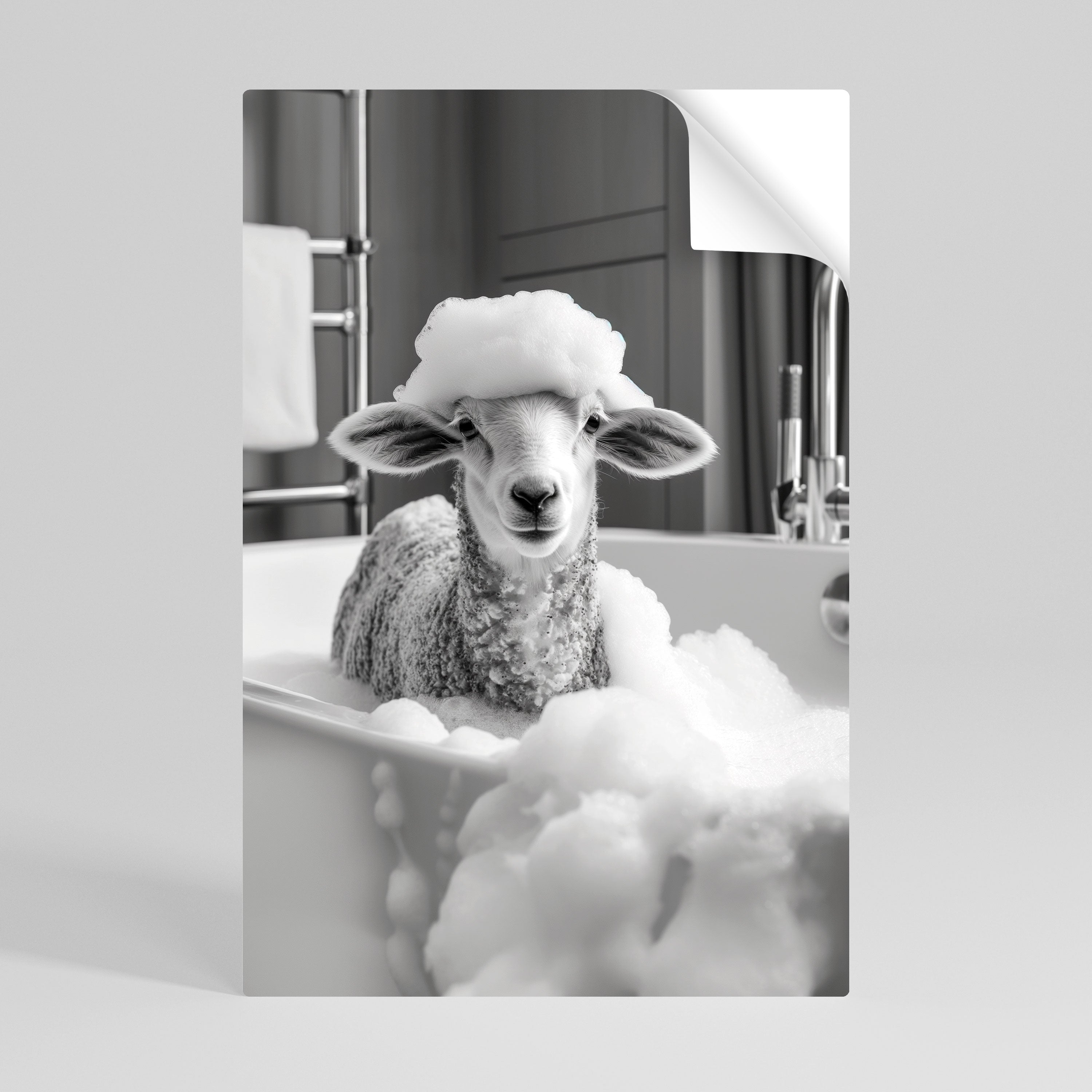 BUBBLE BATH BAA Naklejka/Plakat pionowy