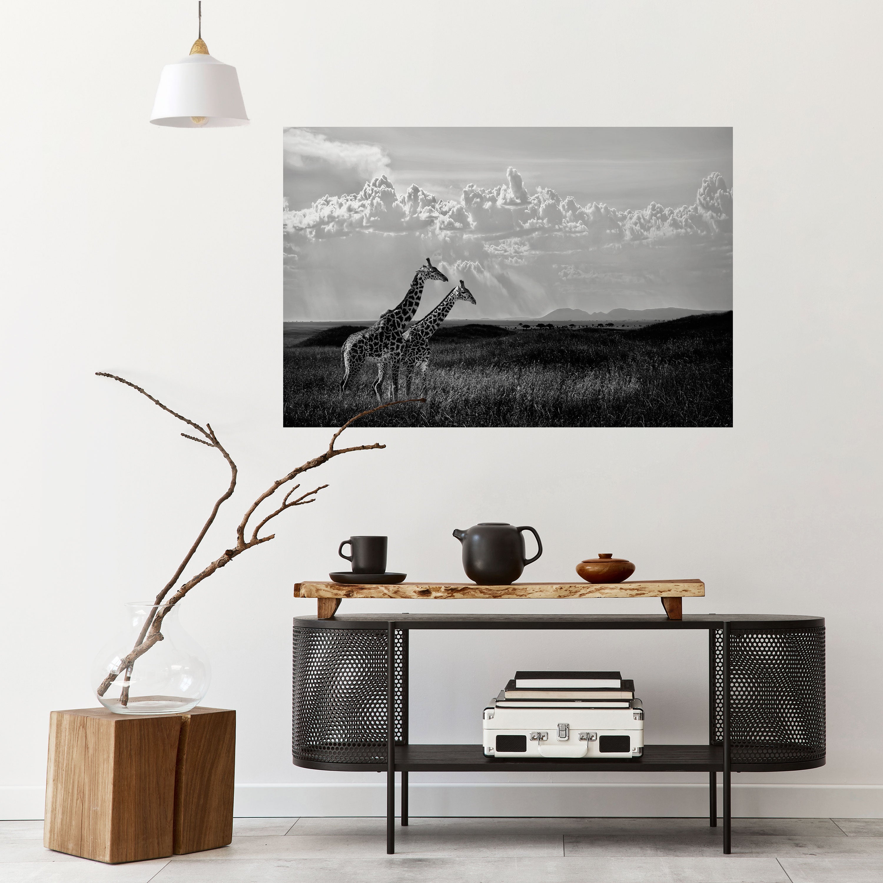 ELEGANT HEIGHTS UNVEILED Naklejka/Plakat poziomy