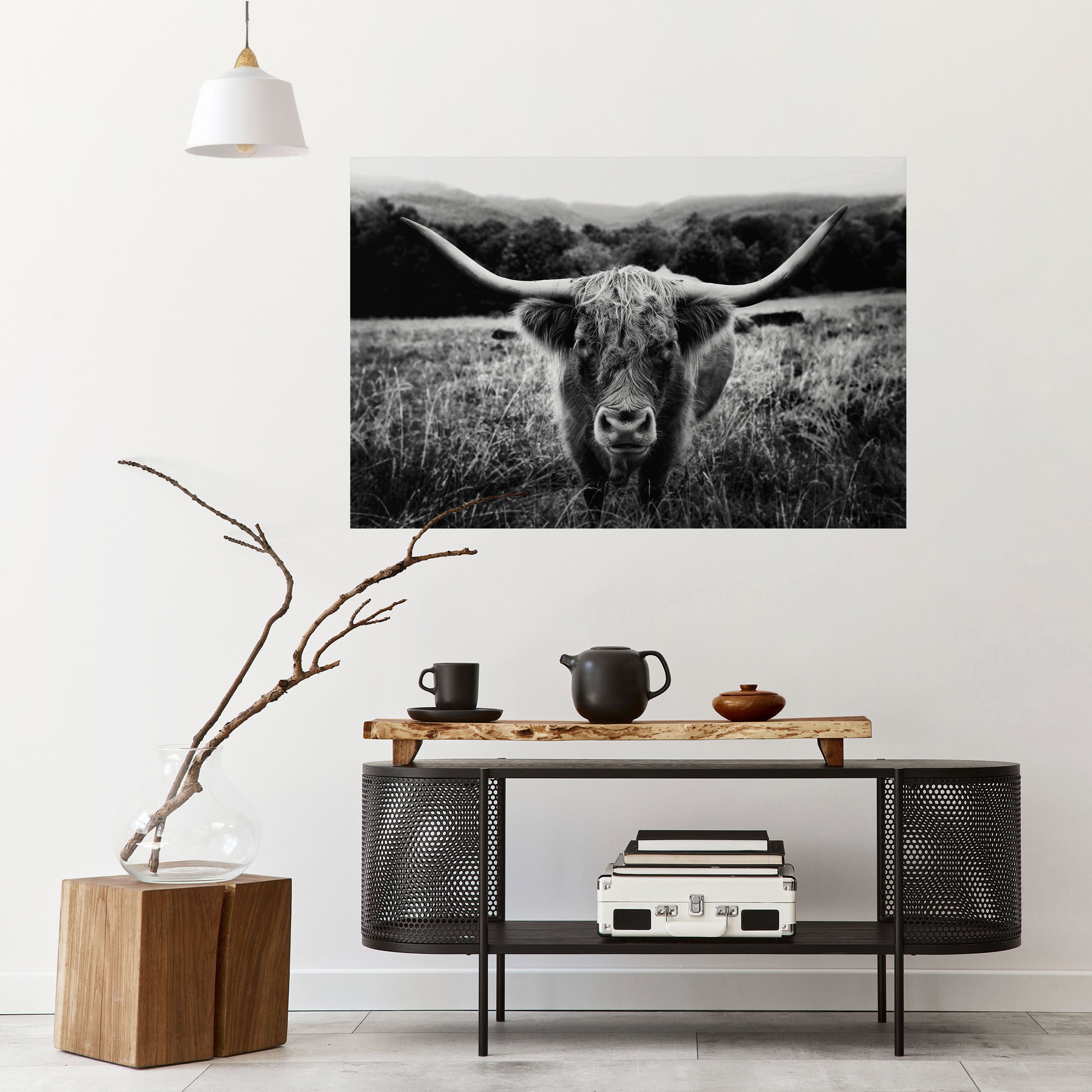 HORNED HERO IN FOCUS Naklejka/Plakat poziomy