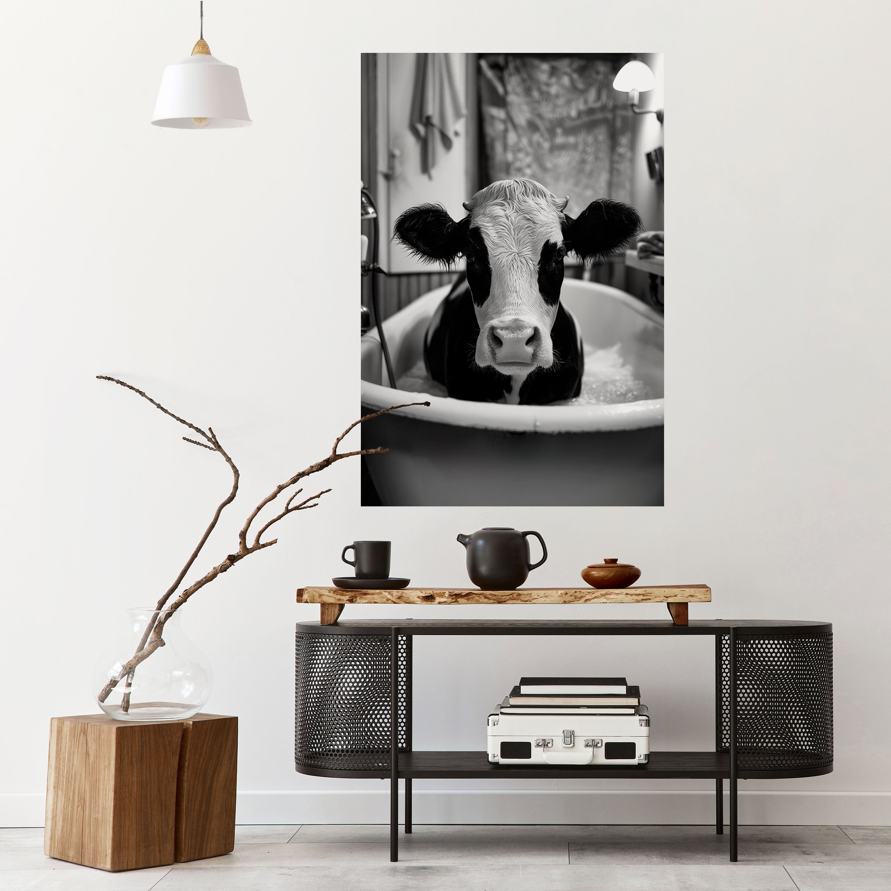 MONOCHROME MOOOD Naklejka/Plakat pionowy