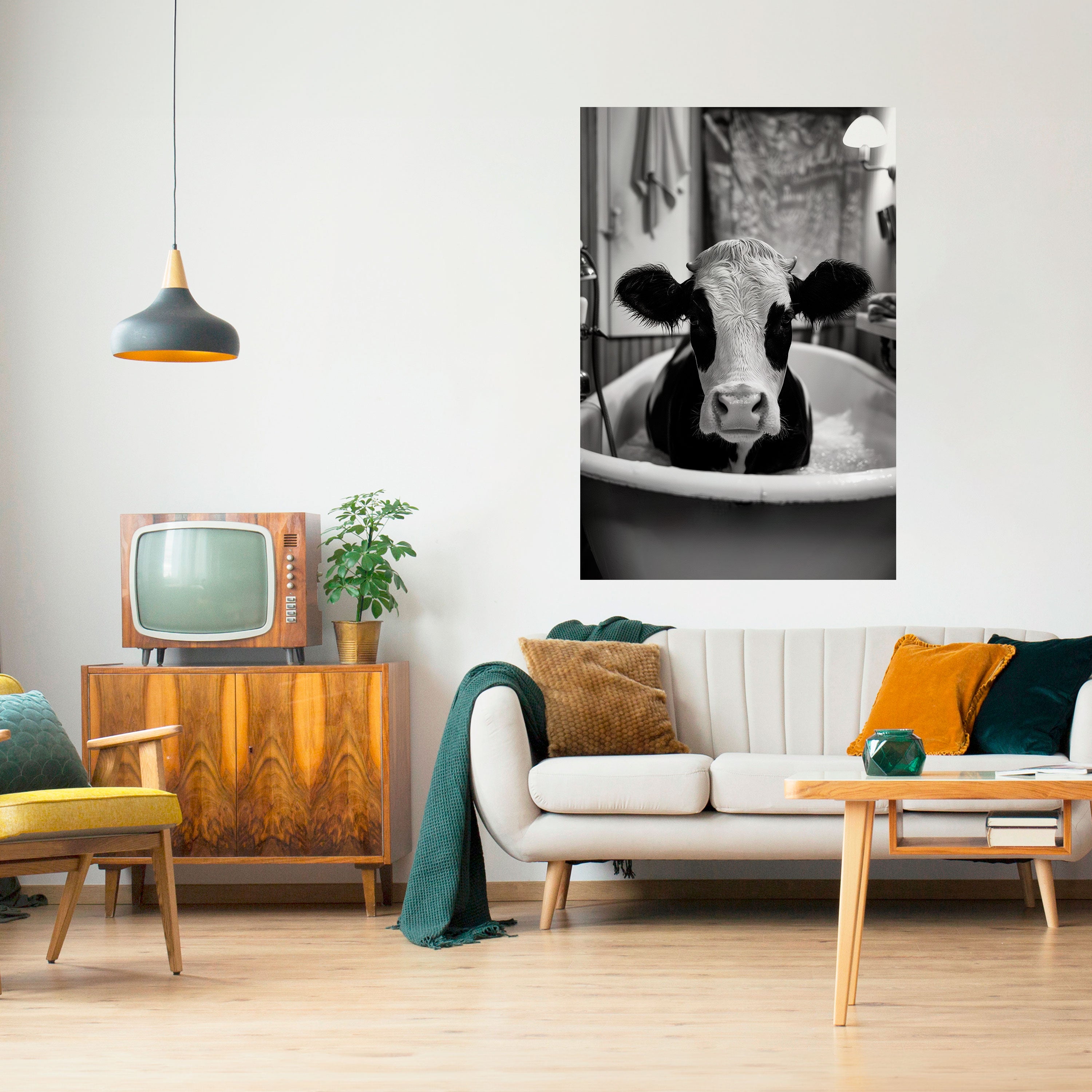 MONOCHROME MOOOD Naklejka/Plakat pionowy