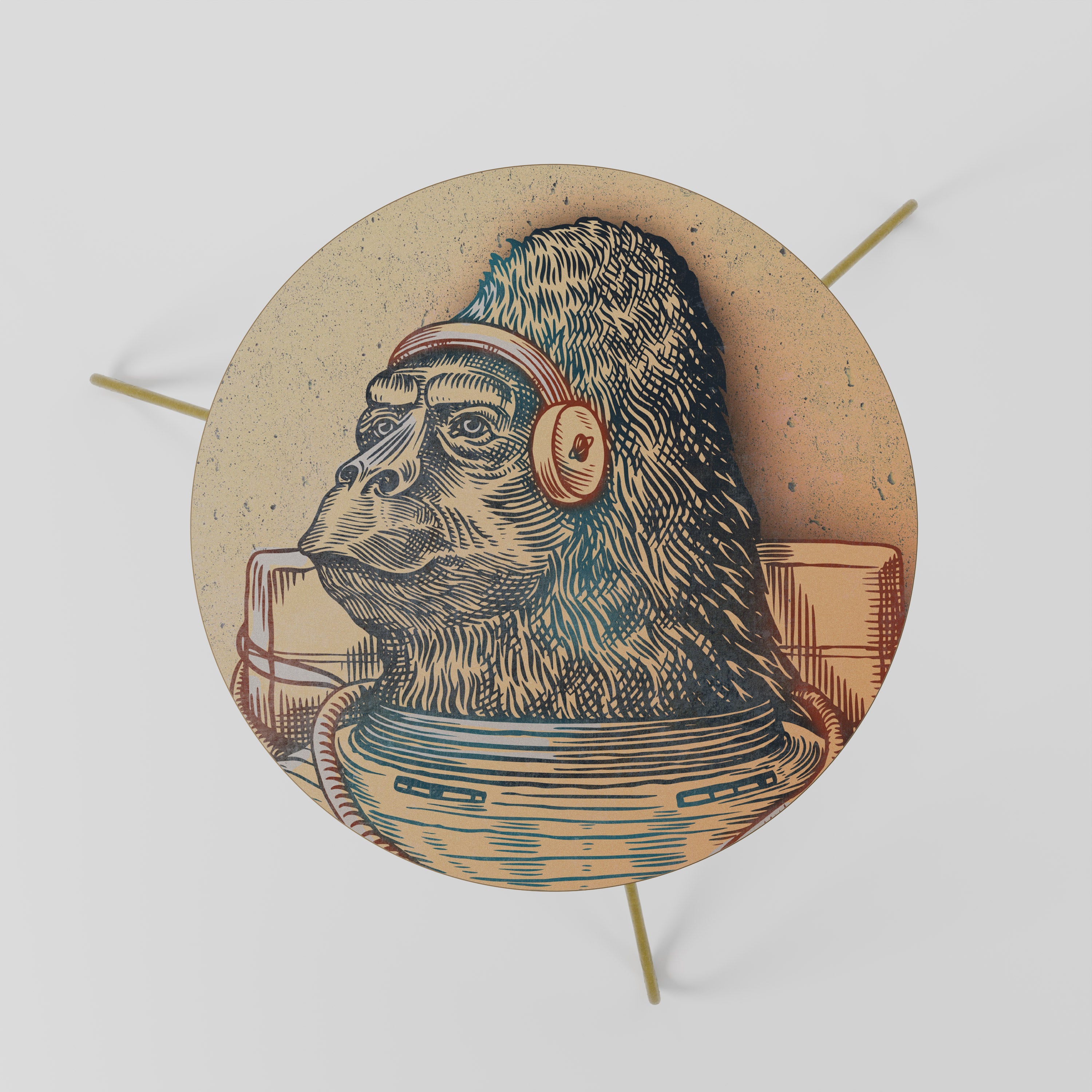 GORILLA GROOVE Stolik kawowy mały