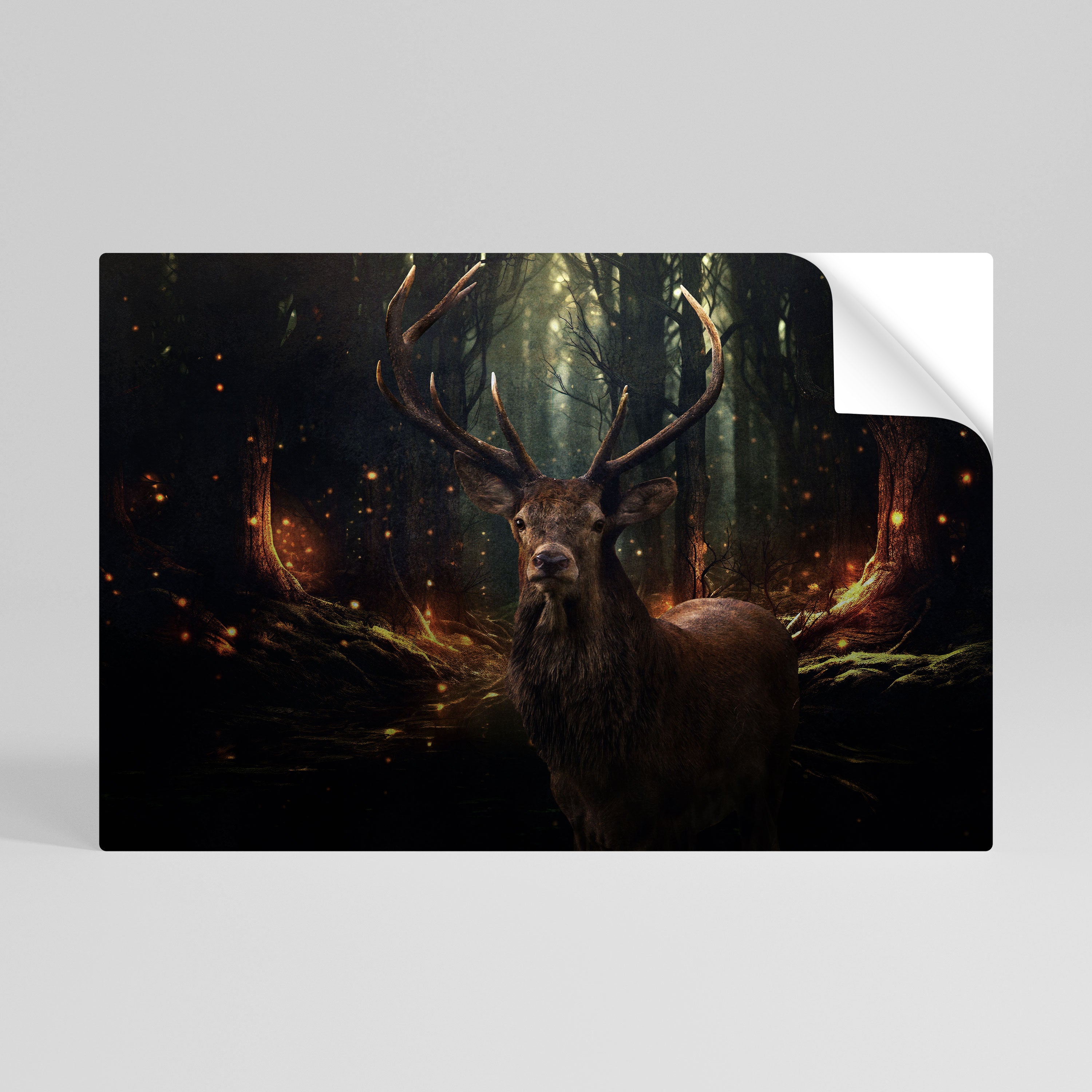 ENCHANTED FOREST GUARDIAN Naklejka/Plakat poziomy