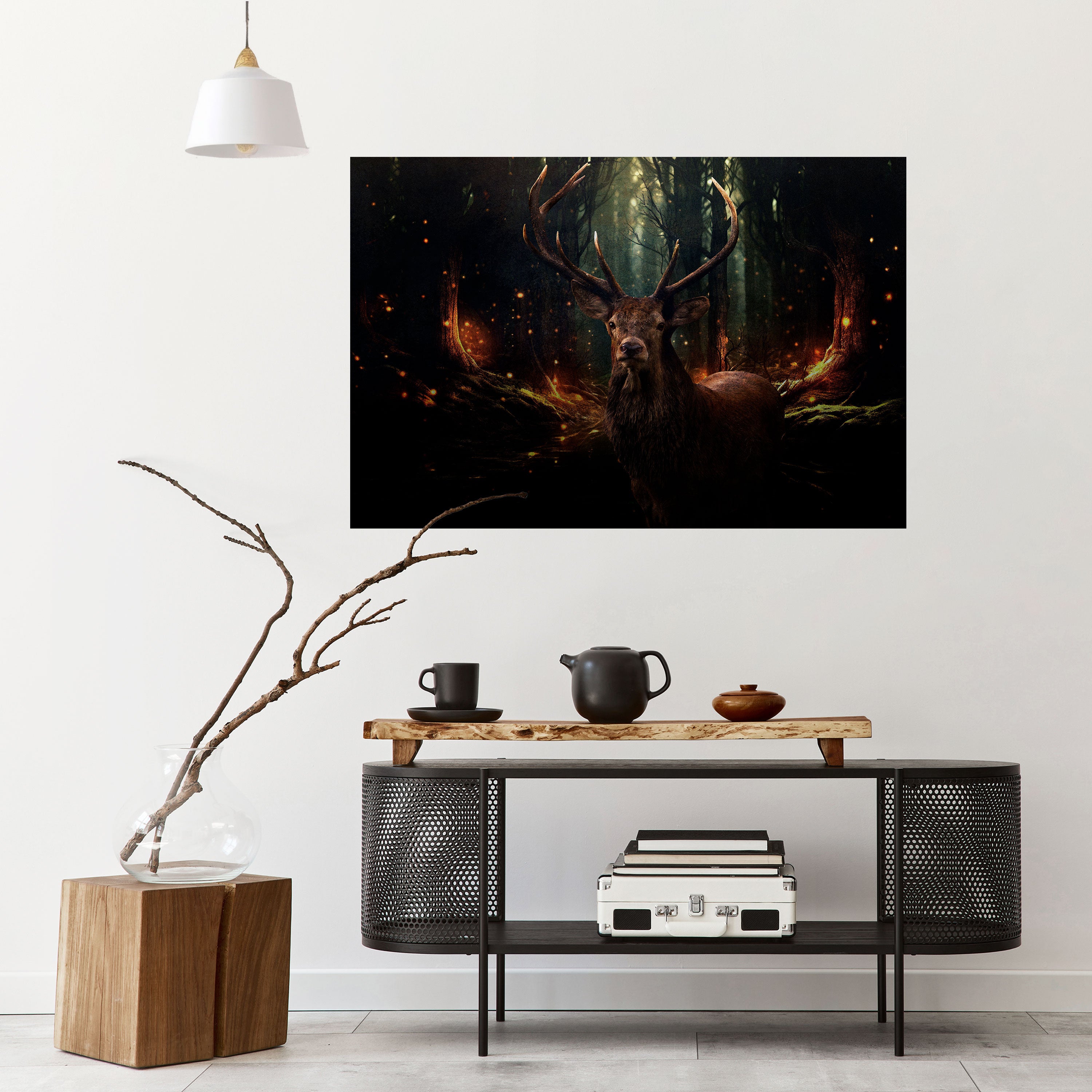 ENCHANTED FOREST GUARDIAN Naklejka/Plakat poziomy