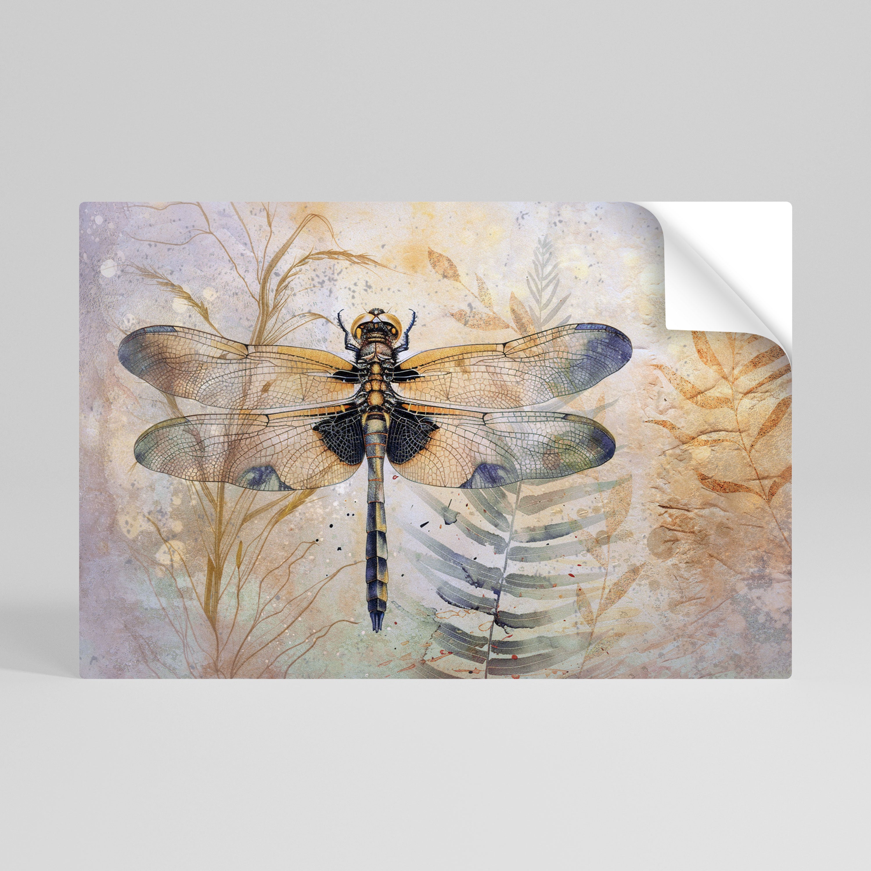 HER HIGHNESS DRAGONFLY Naklejka/Plakat poziomy