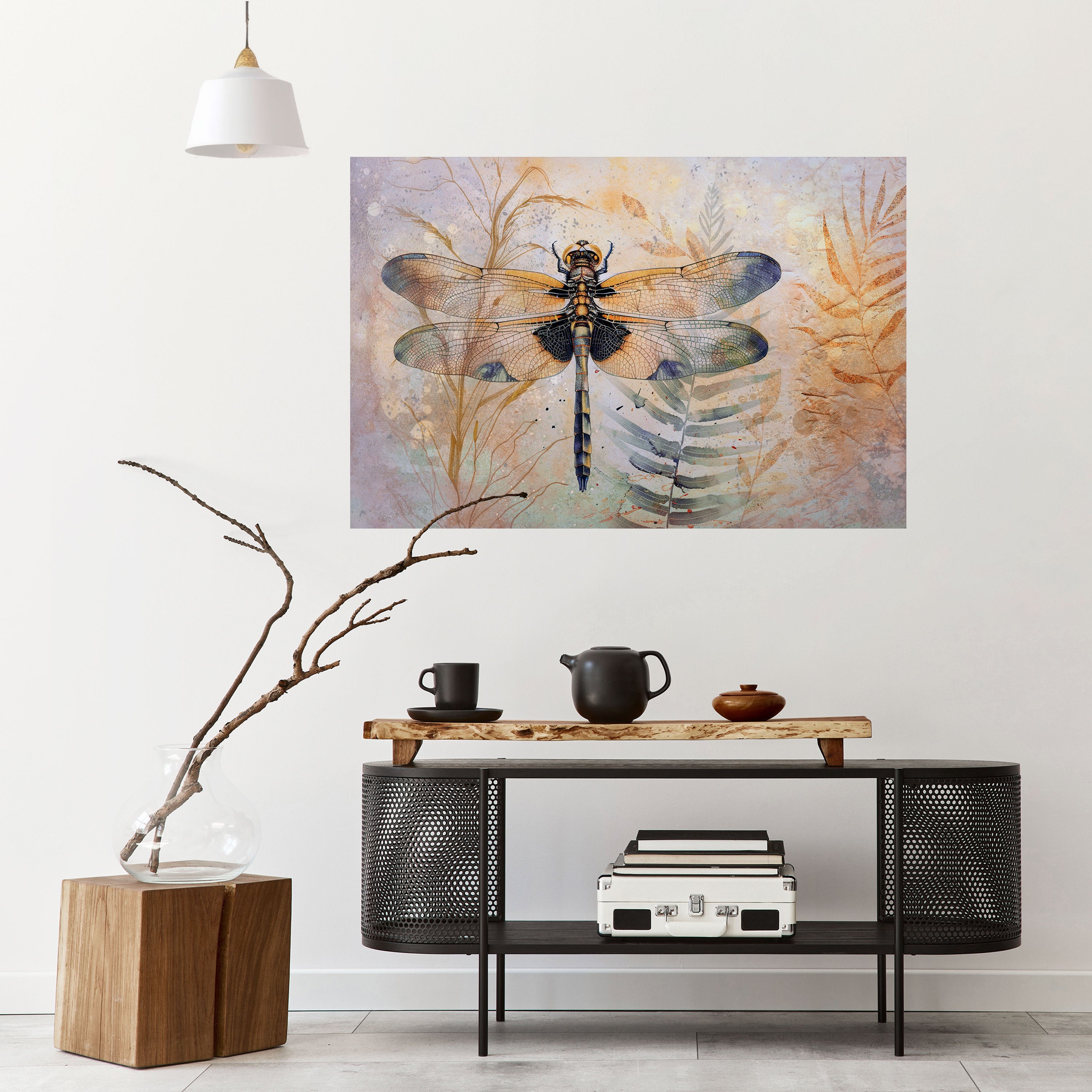 HER HIGHNESS DRAGONFLY Naklejka/Plakat poziomy