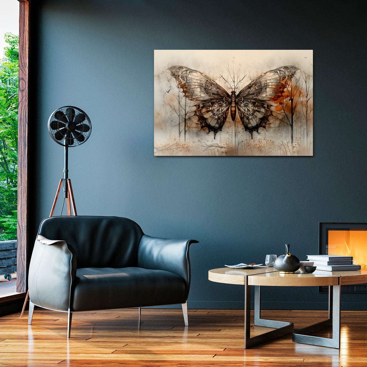 MECHANICAL BEAUTY UNVEILED Poziomy obraz na płótnie