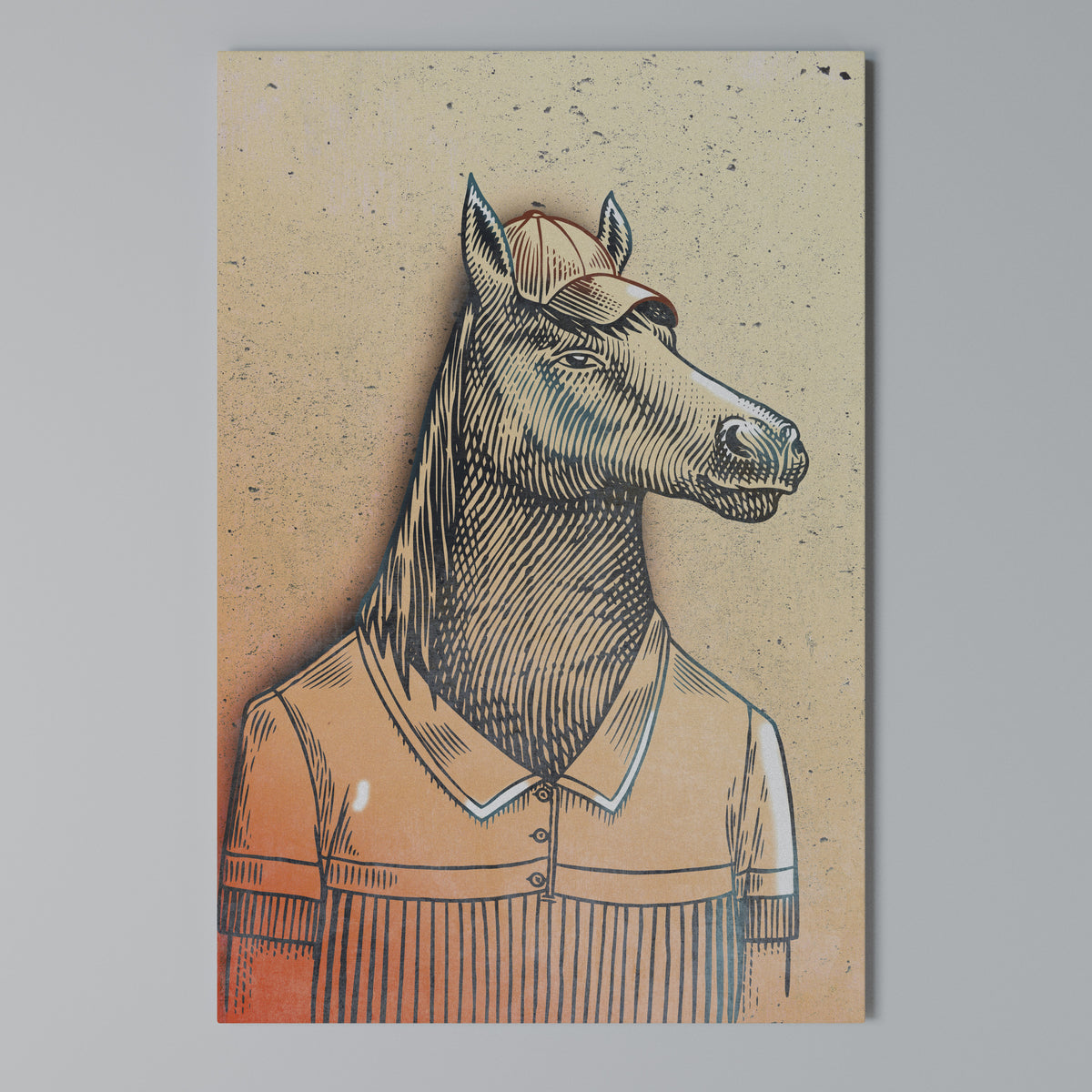 EQUINE SWAGGER Pionowy obraz na płótnie