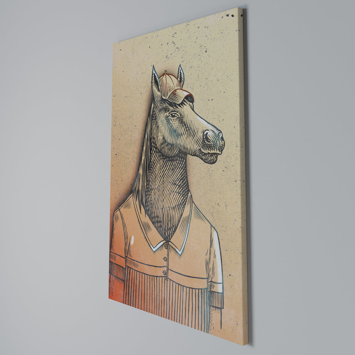 EQUINE SWAGGER Pionowy obraz na płótnie