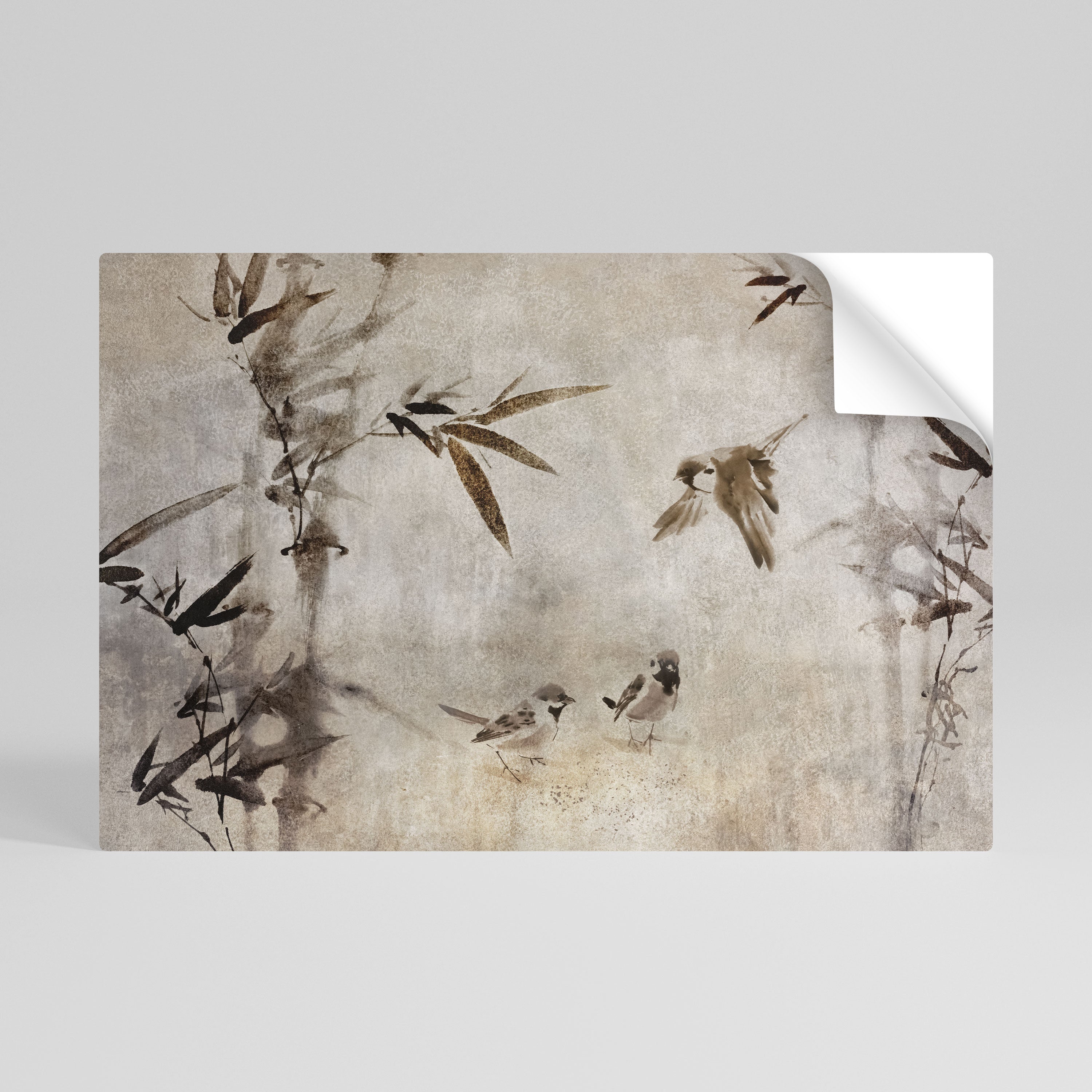 SPARROW BLISS Naklejka/Plakat poziomy