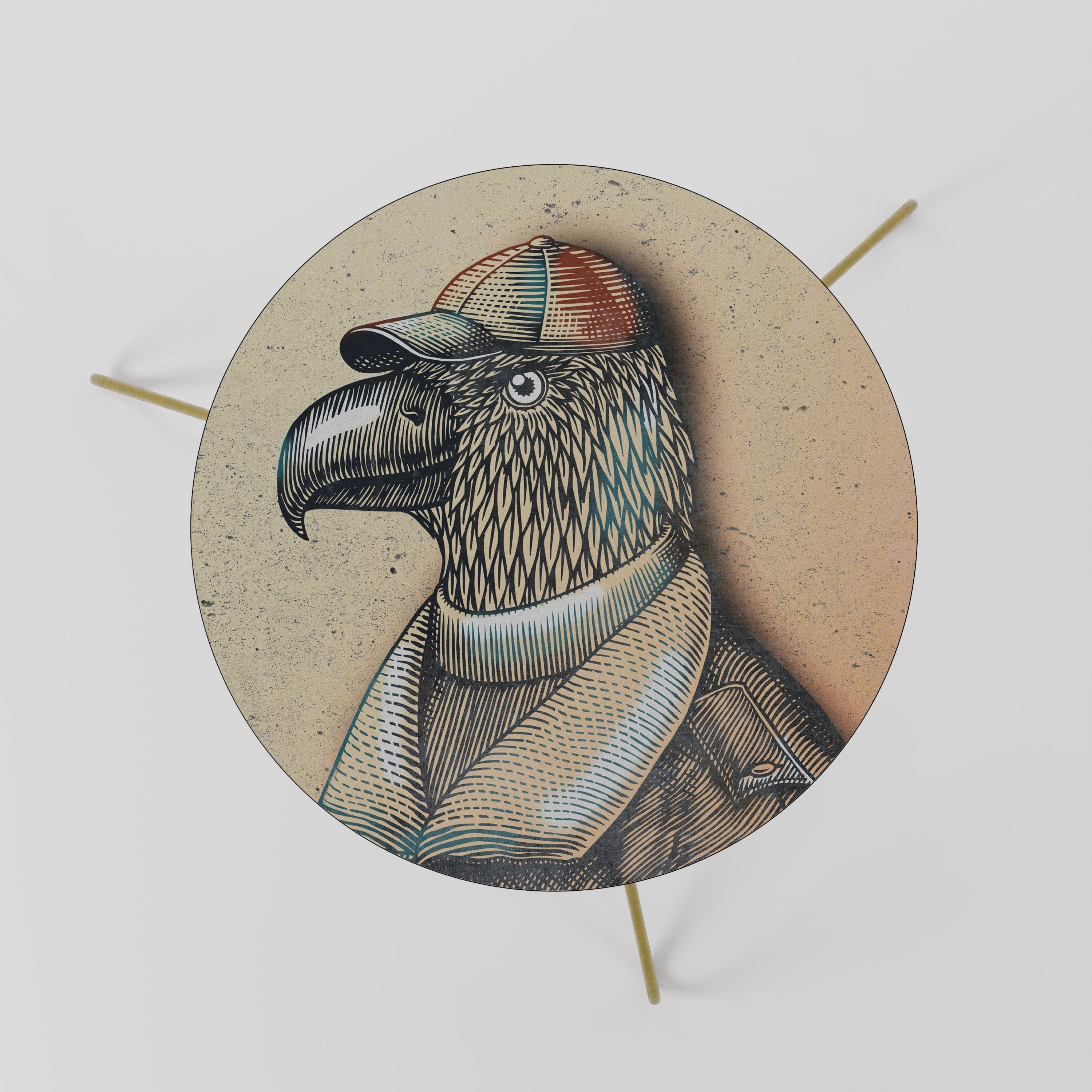 FEATHERED FASHIONISTA Stolik kawowy mały