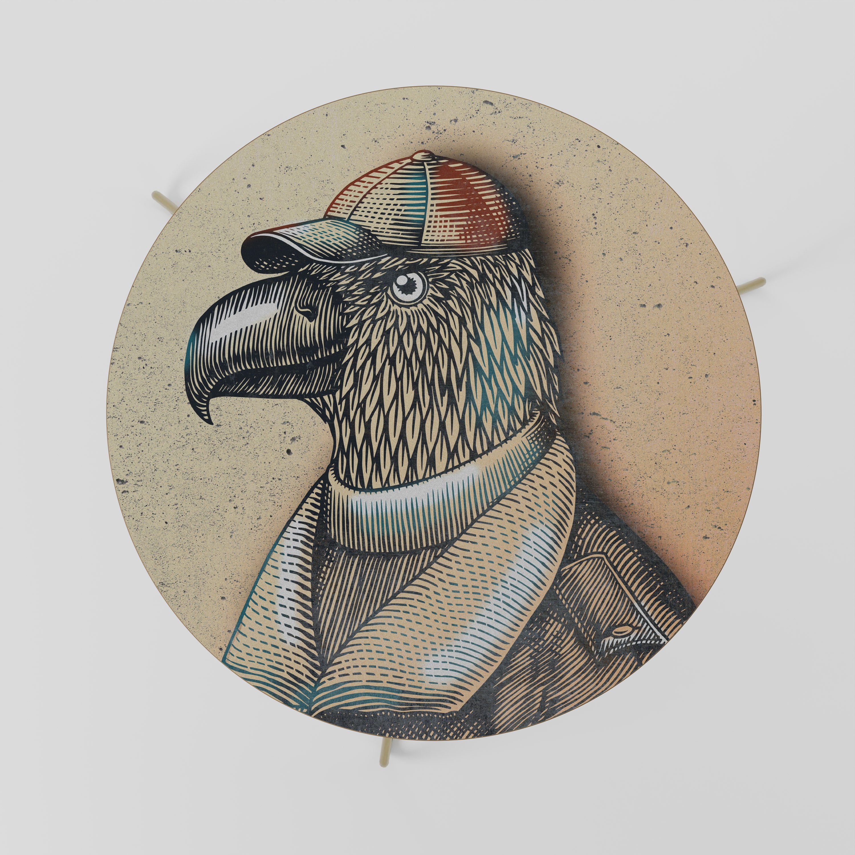 FEATHERED FASHIONISTA Stolik kawowy duży
