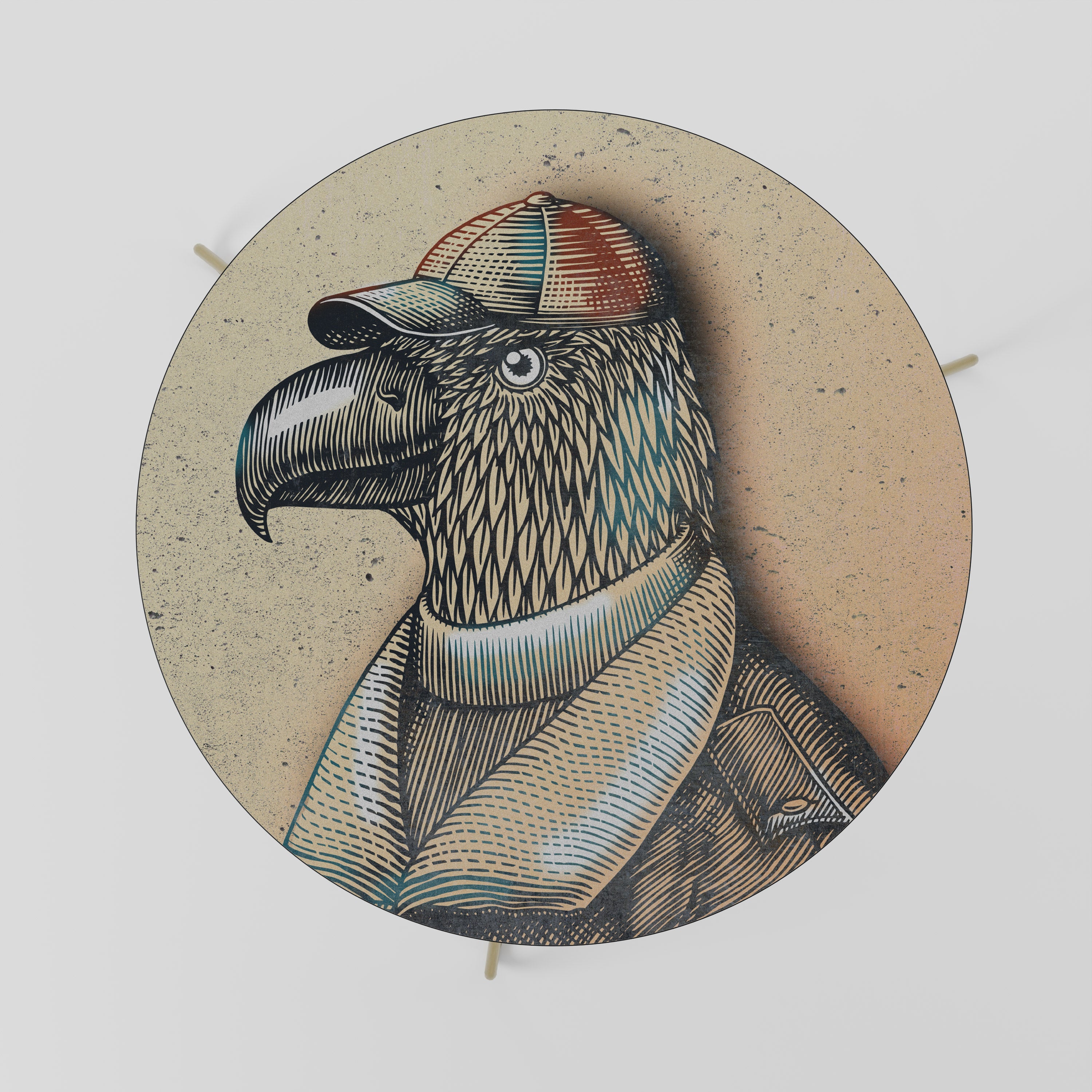FEATHERED FASHIONISTA Stolik kawowy duży