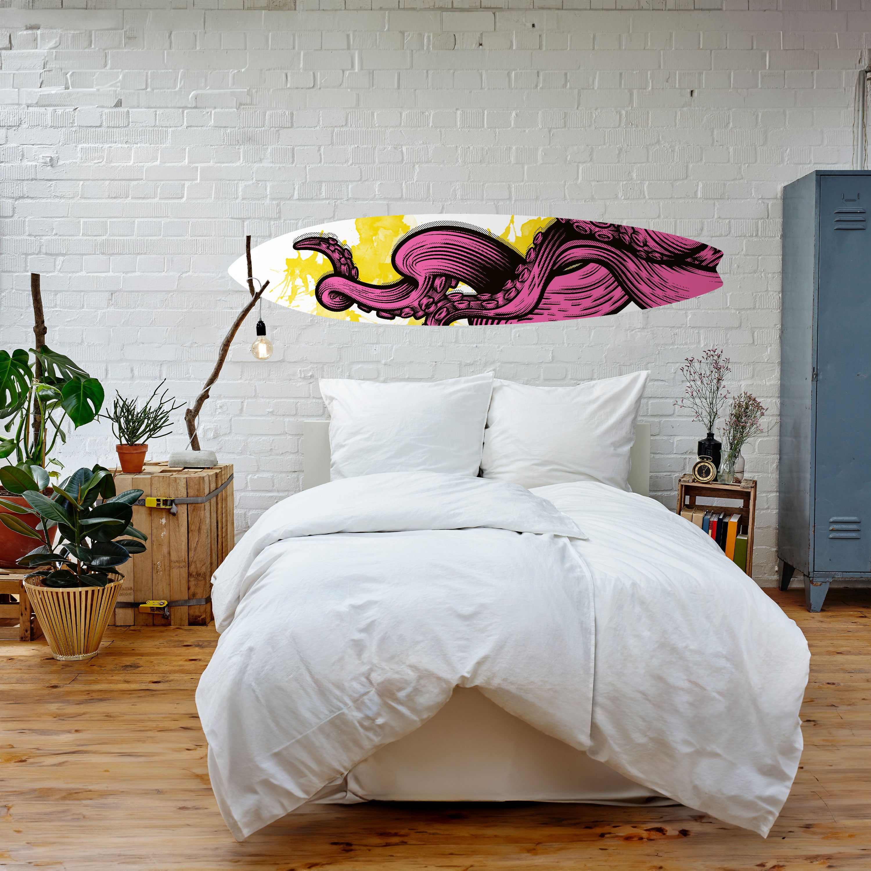 TENTACKLES DANCE Naklejka - deska surfingowa