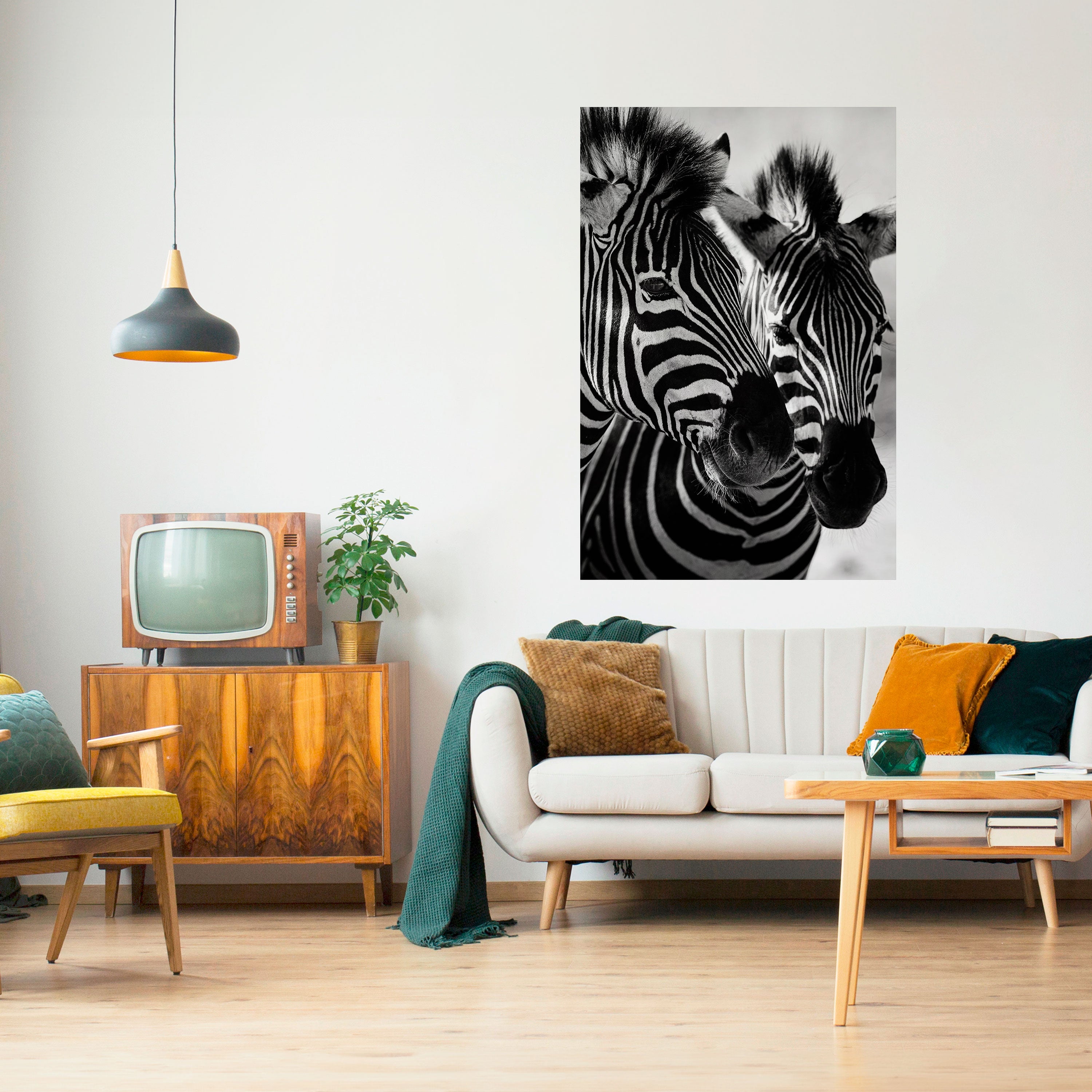 STRIPED SYMPHONY Naklejka/Plakat pionowy