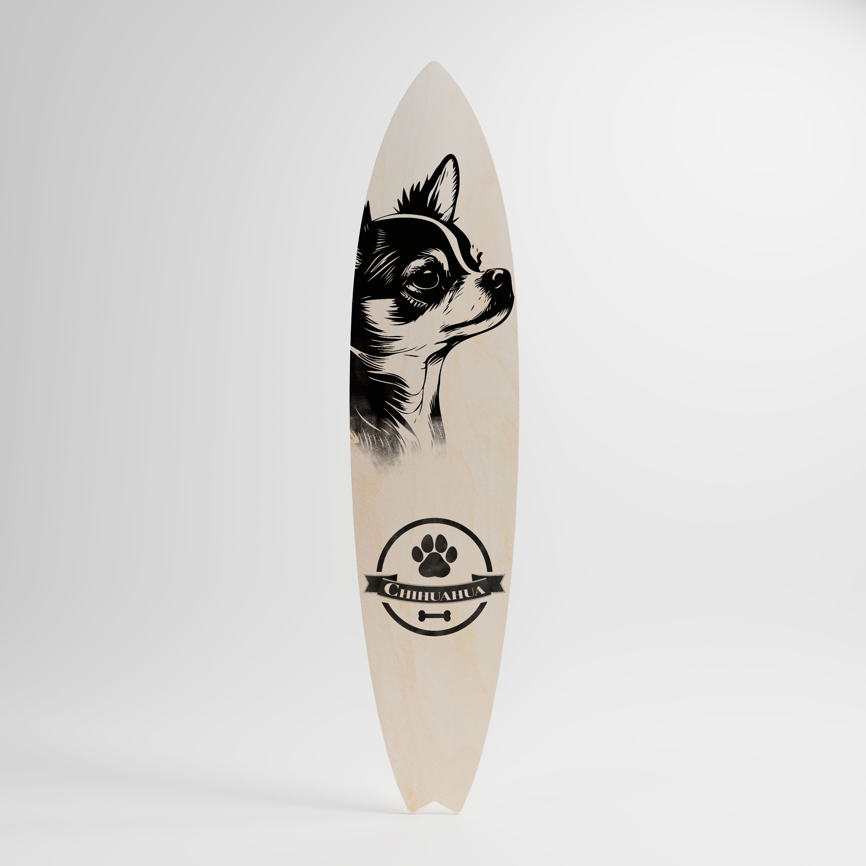 CHIHUAHUA DOG Dekoracyjna deska surfingowa