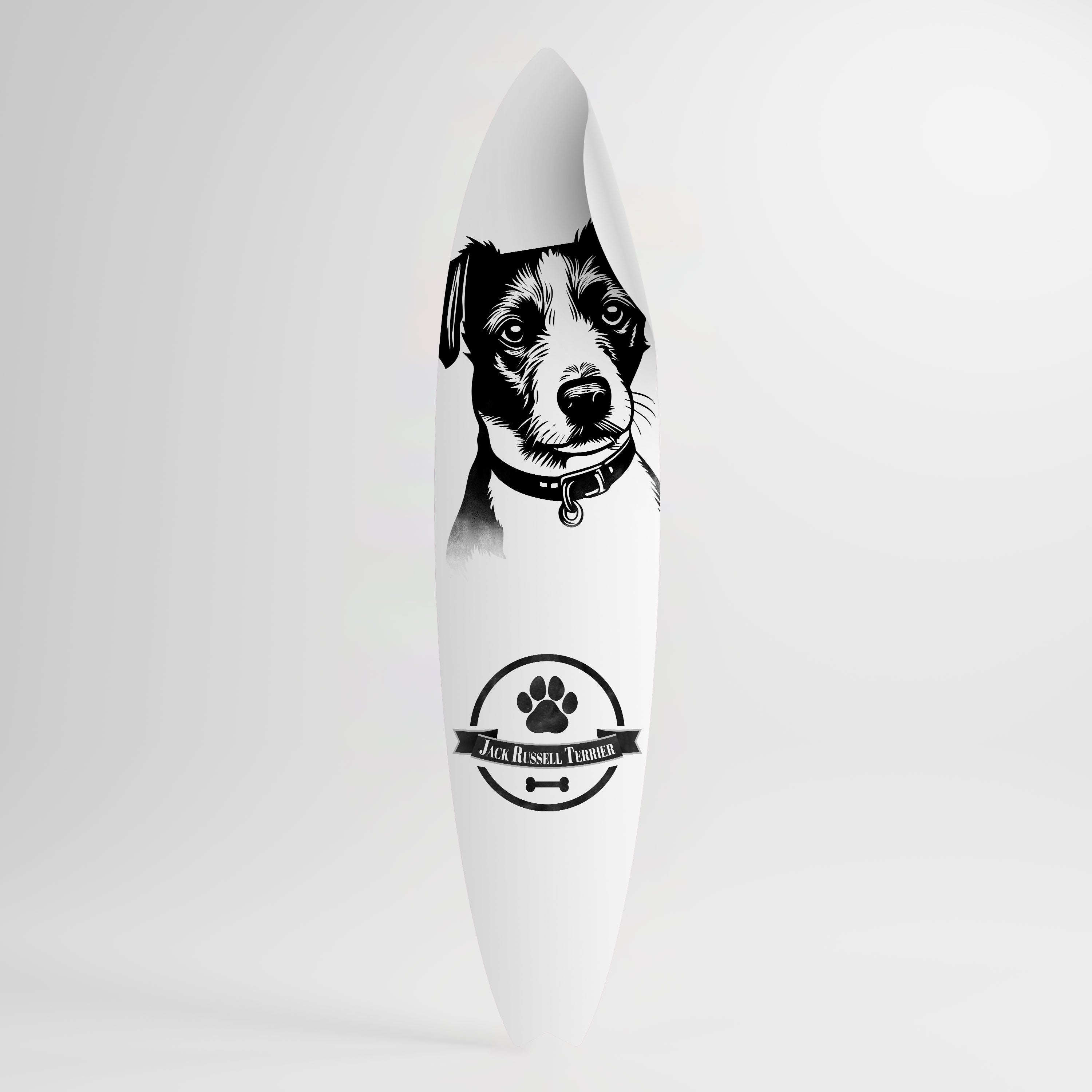 JACK RUSSEL TERRIER Naklejka - deska surfingowa